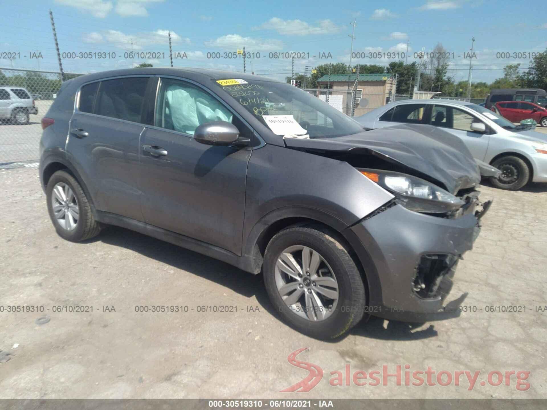 KNDPM3AC1H7231070 2017 KIA SPORTAGE