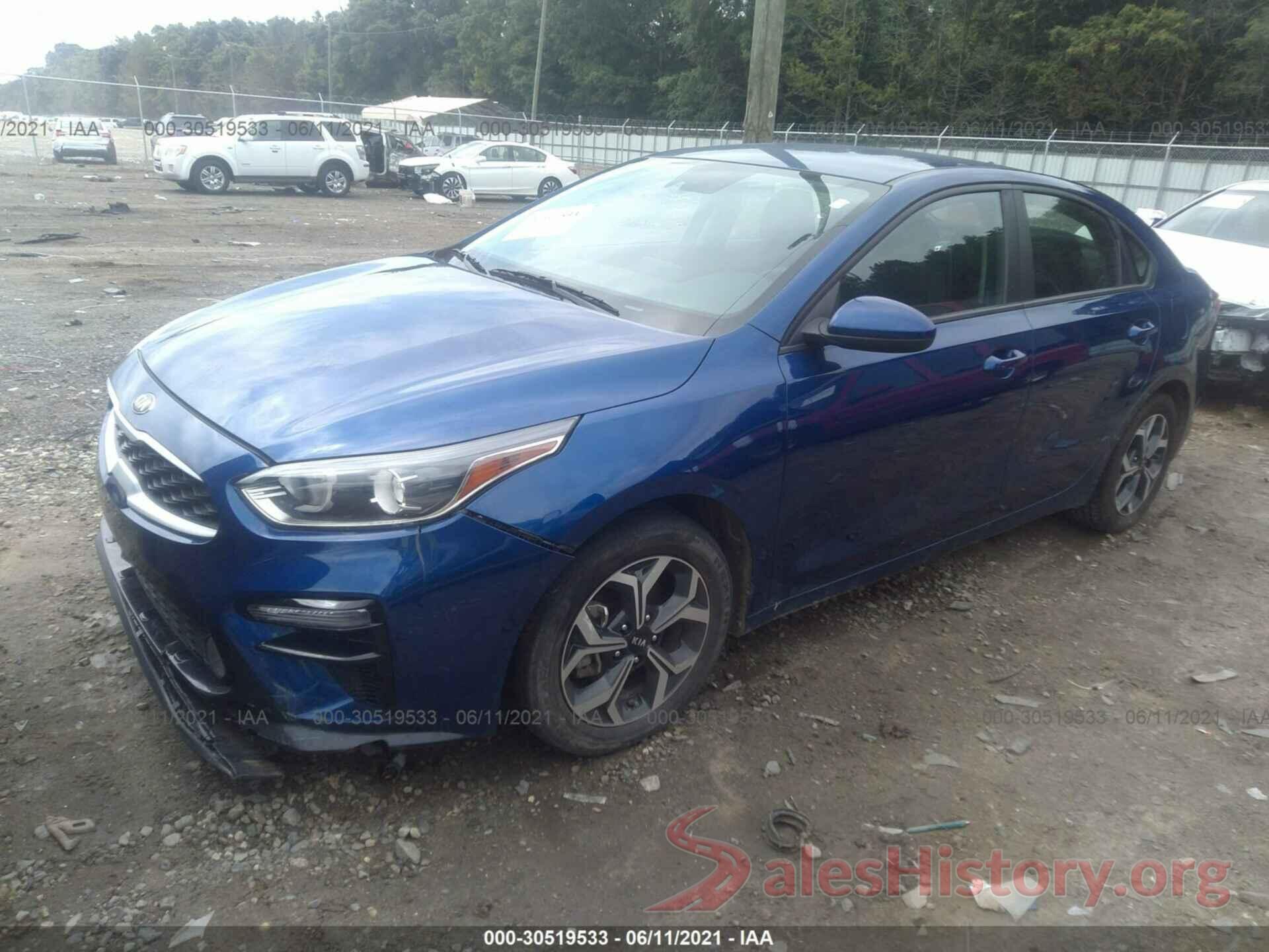 3KPF24AD9KE012929 2019 KIA FORTE