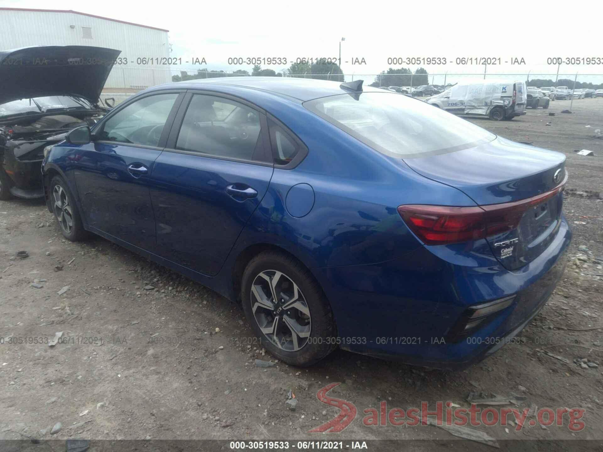 3KPF24AD9KE012929 2019 KIA FORTE