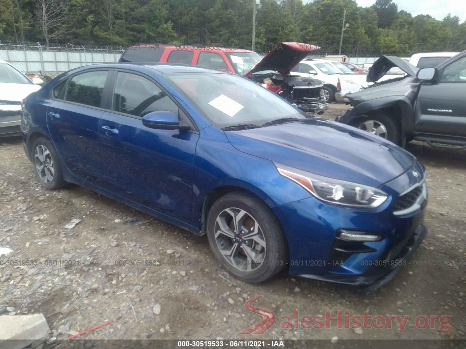 3KPF24AD9KE012929 2019 KIA FORTE