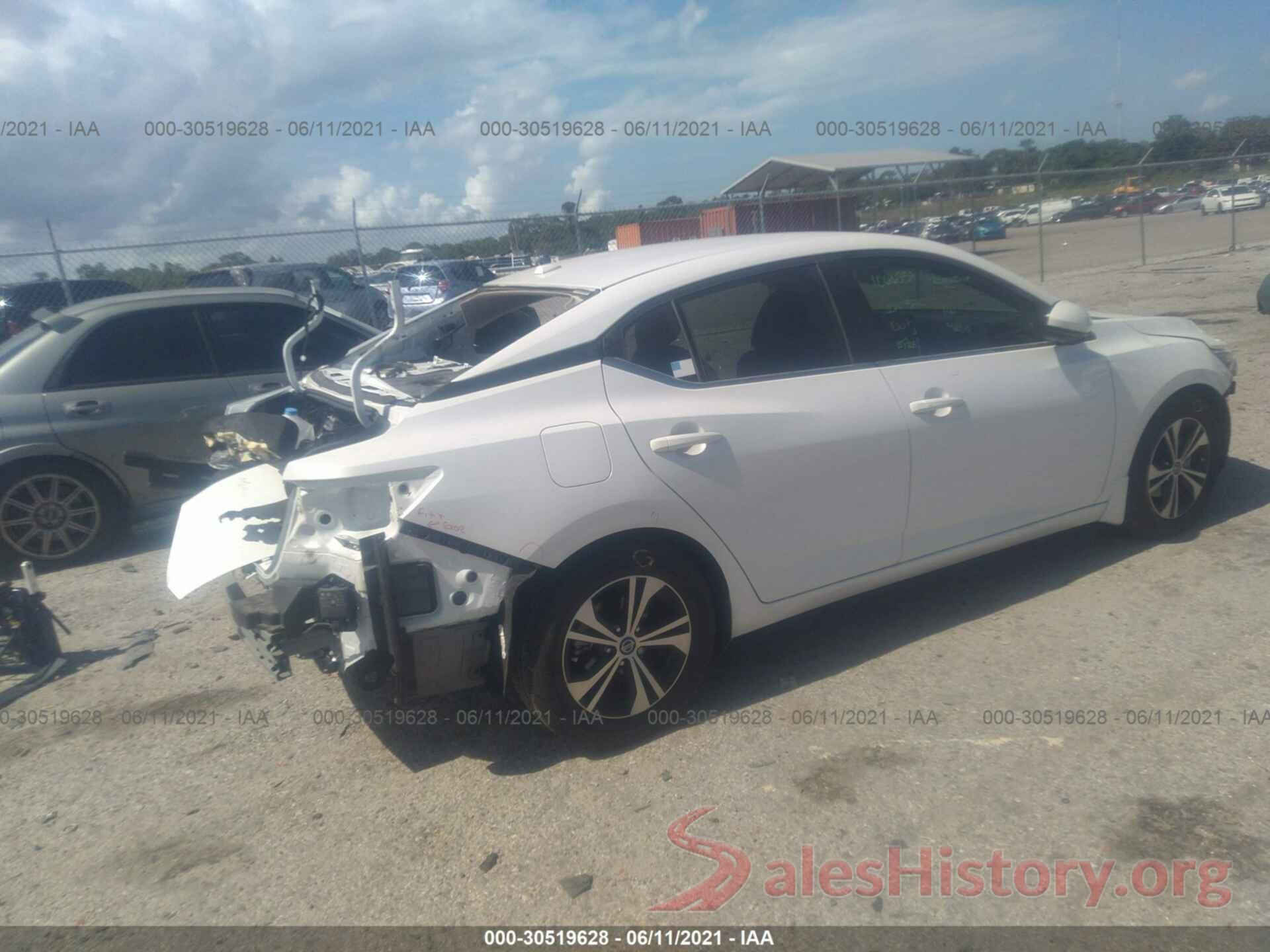 3N1AB8CV7LY256878 2020 NISSAN SENTRA