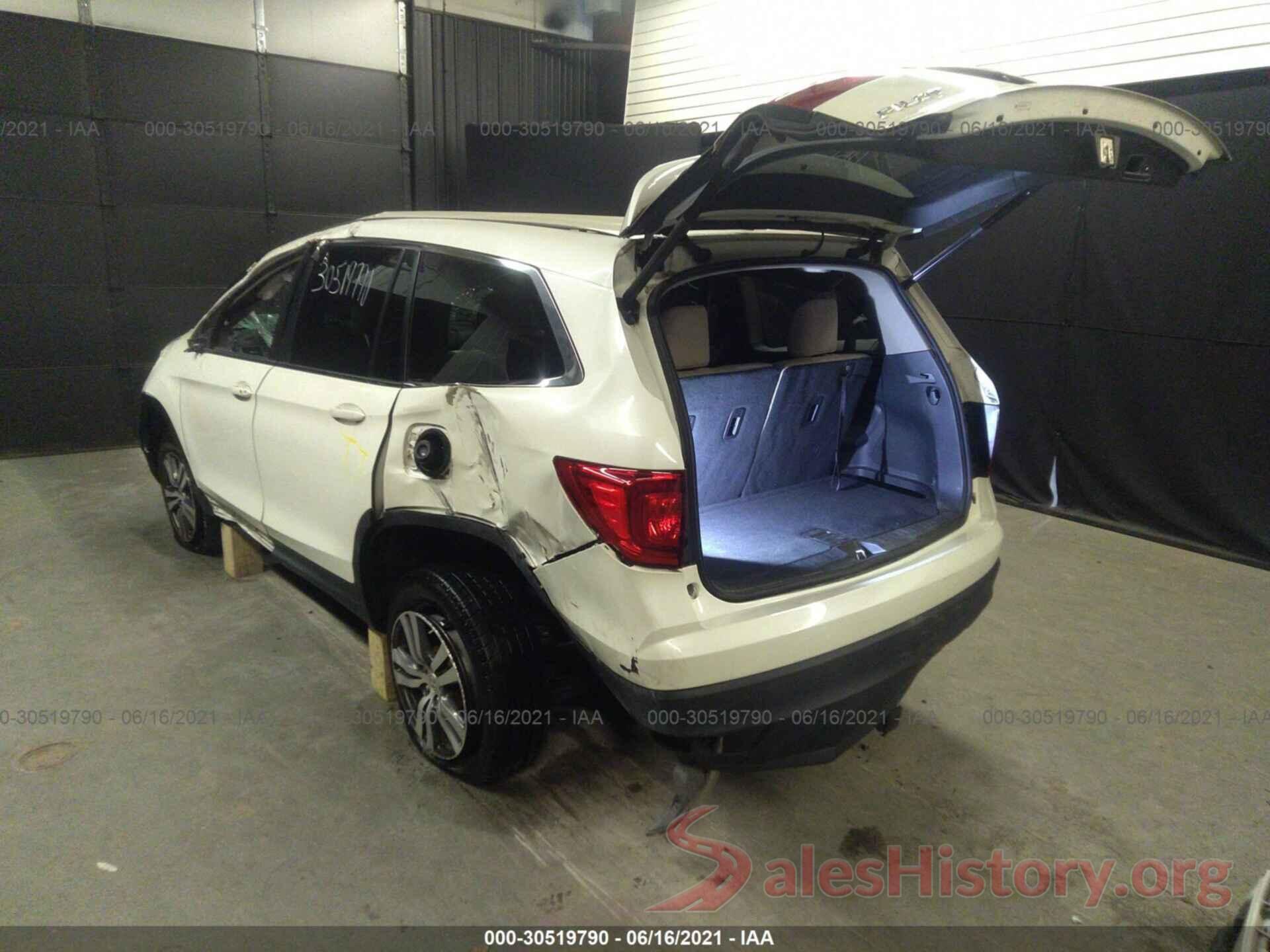 5FNYF6H52GB065884 2016 HONDA PILOT