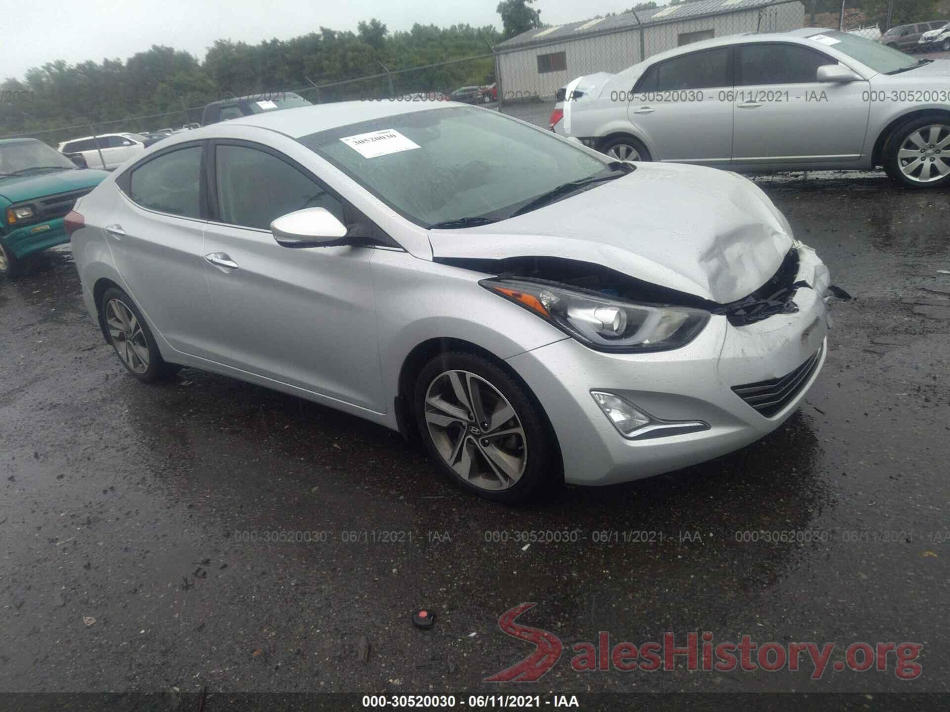 5NPDH4AE5GH749191 2016 HYUNDAI ELANTRA