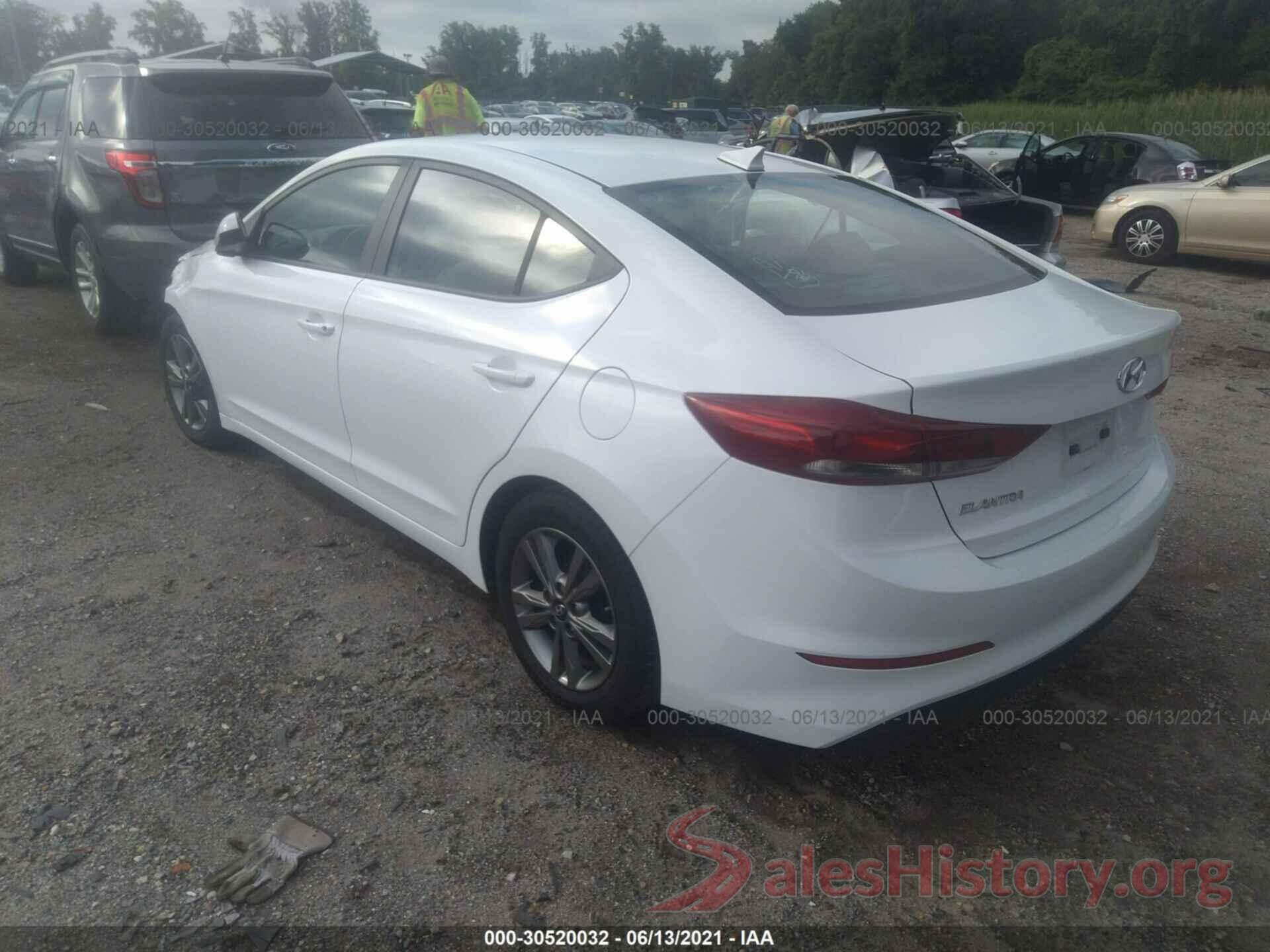 5NPD84LF3HH174158 2017 HYUNDAI ELANTRA