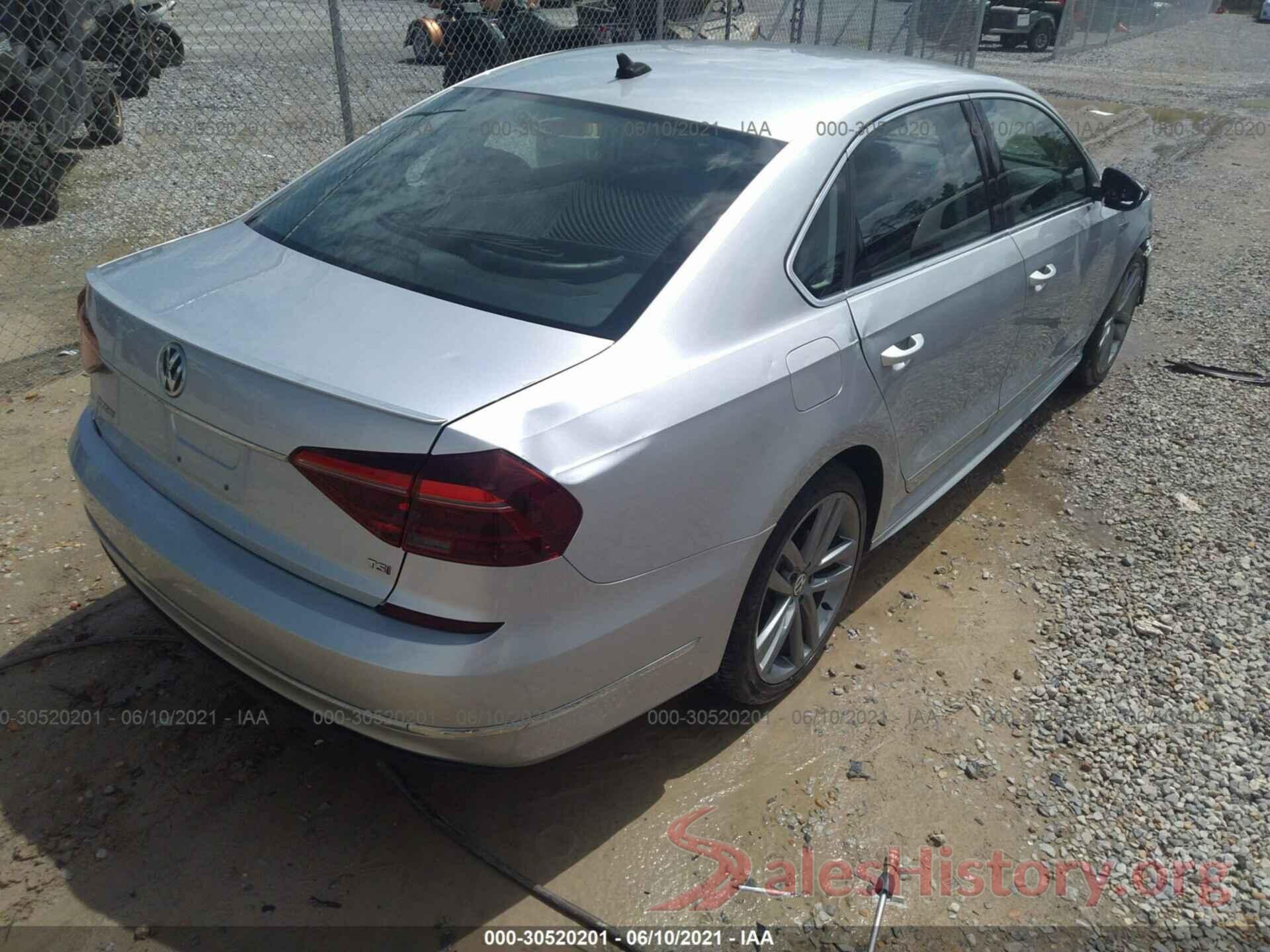 1VWDT7A3XHC042922 2017 VOLKSWAGEN PASSAT