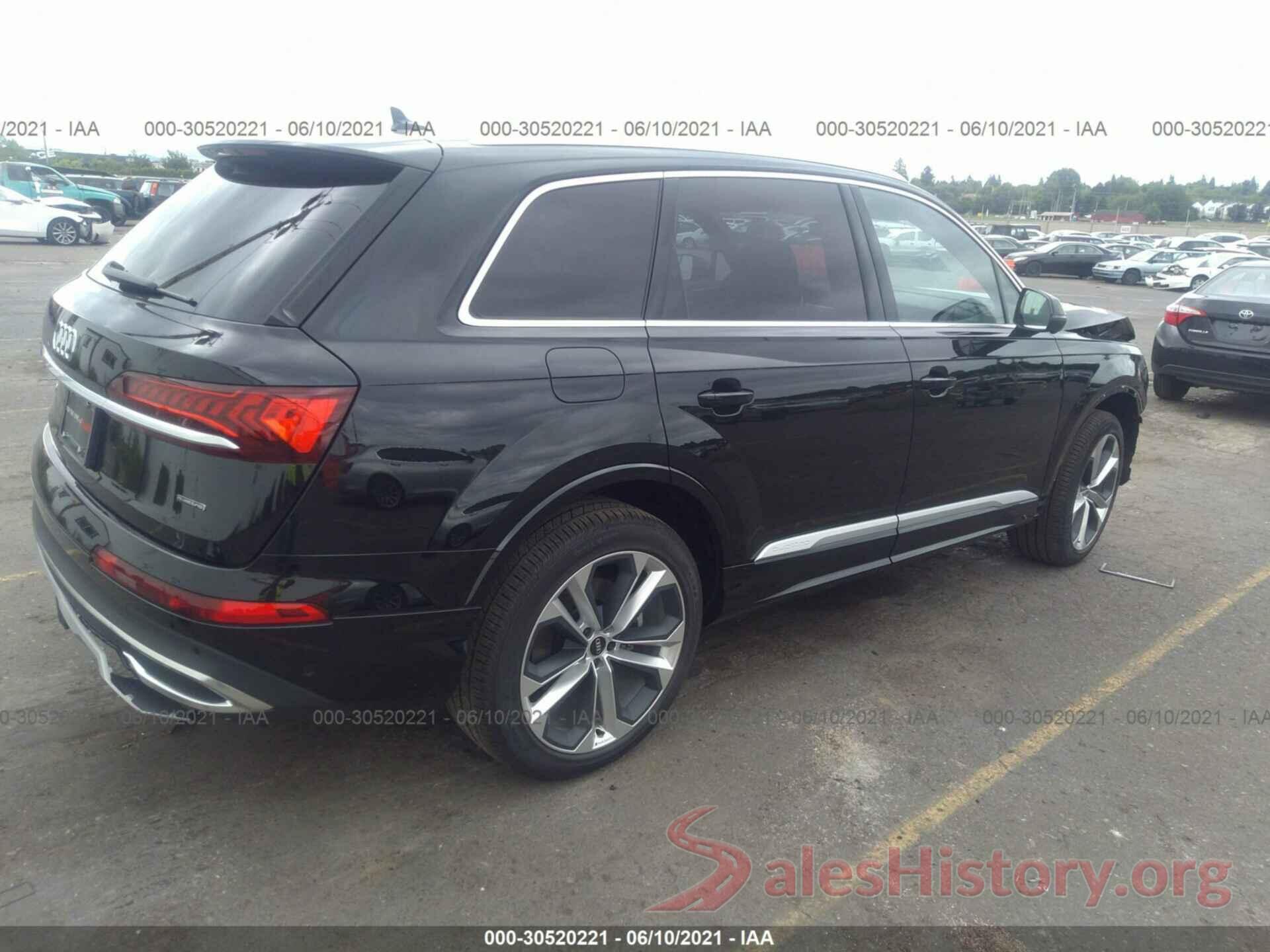 WA1LXAF70MD027484 2021 AUDI Q7