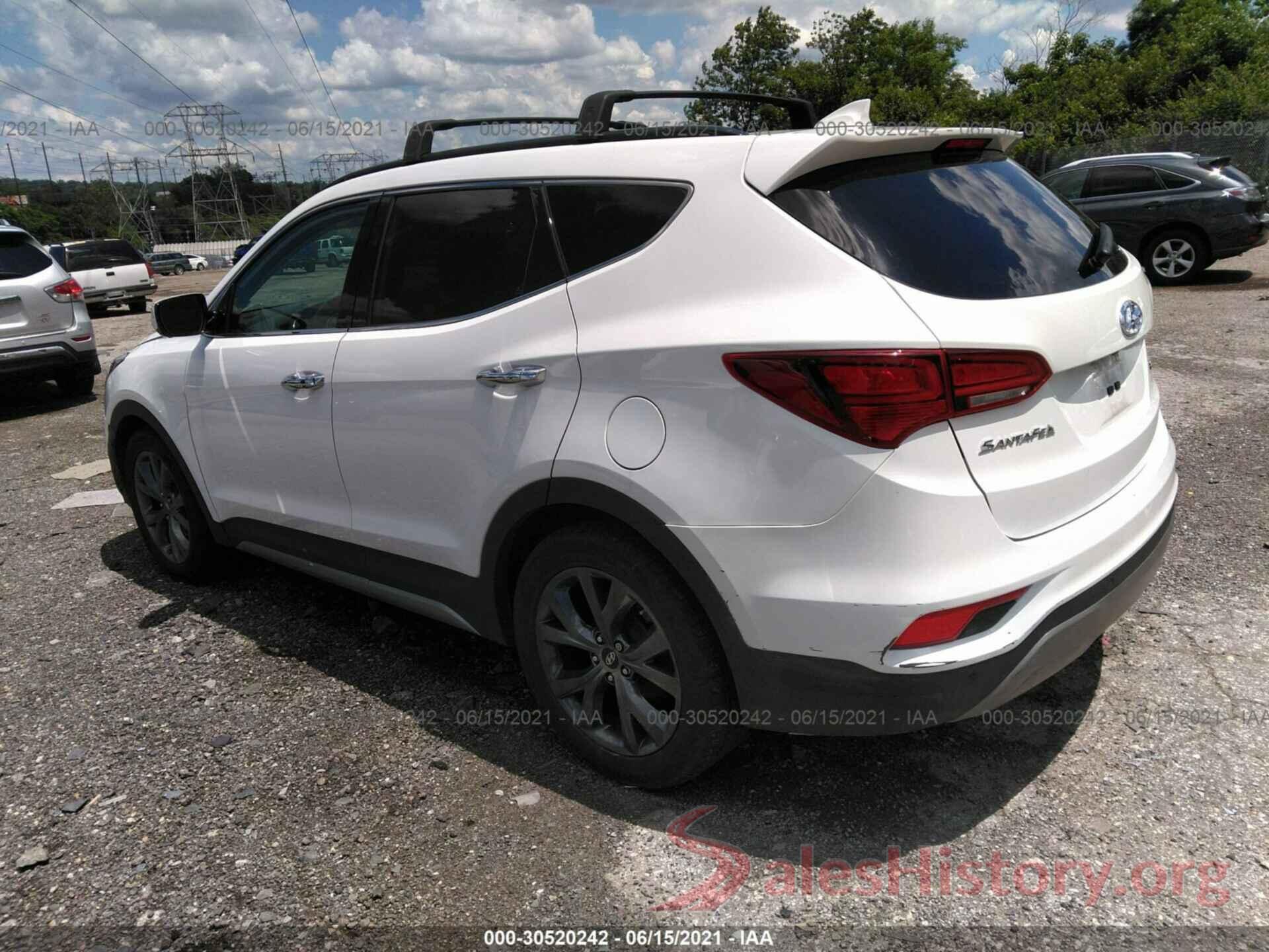 5XYZWDLA4HG406368 2017 HYUNDAI SANTA FE SPORT