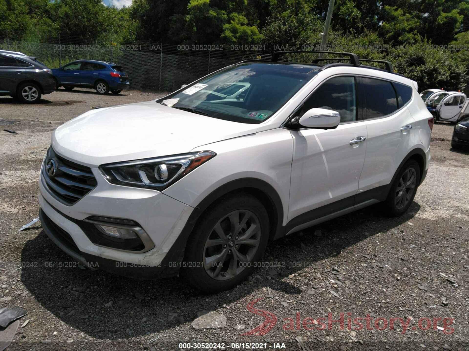 5XYZWDLA4HG406368 2017 HYUNDAI SANTA FE SPORT