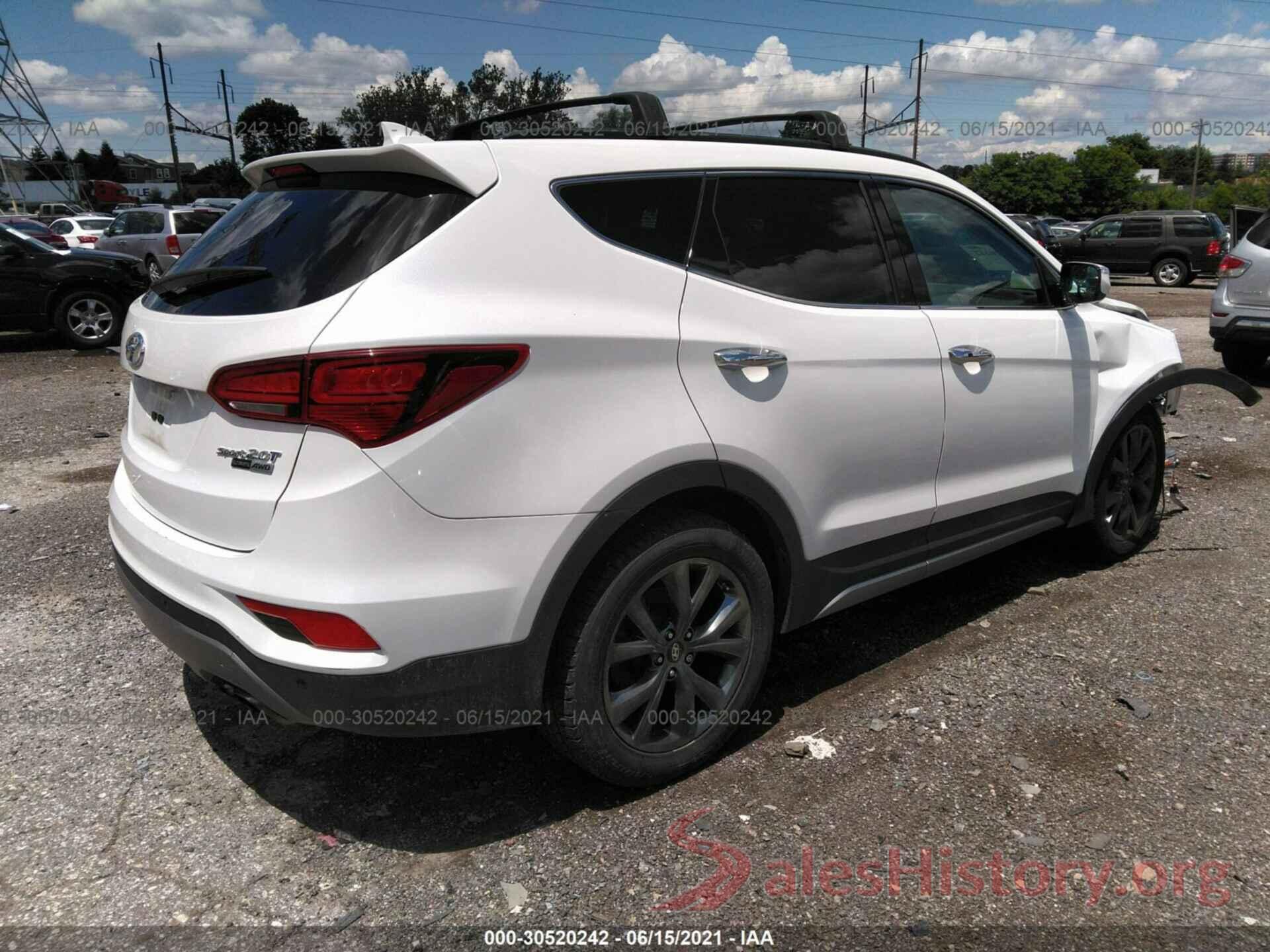 5XYZWDLA4HG406368 2017 HYUNDAI SANTA FE SPORT