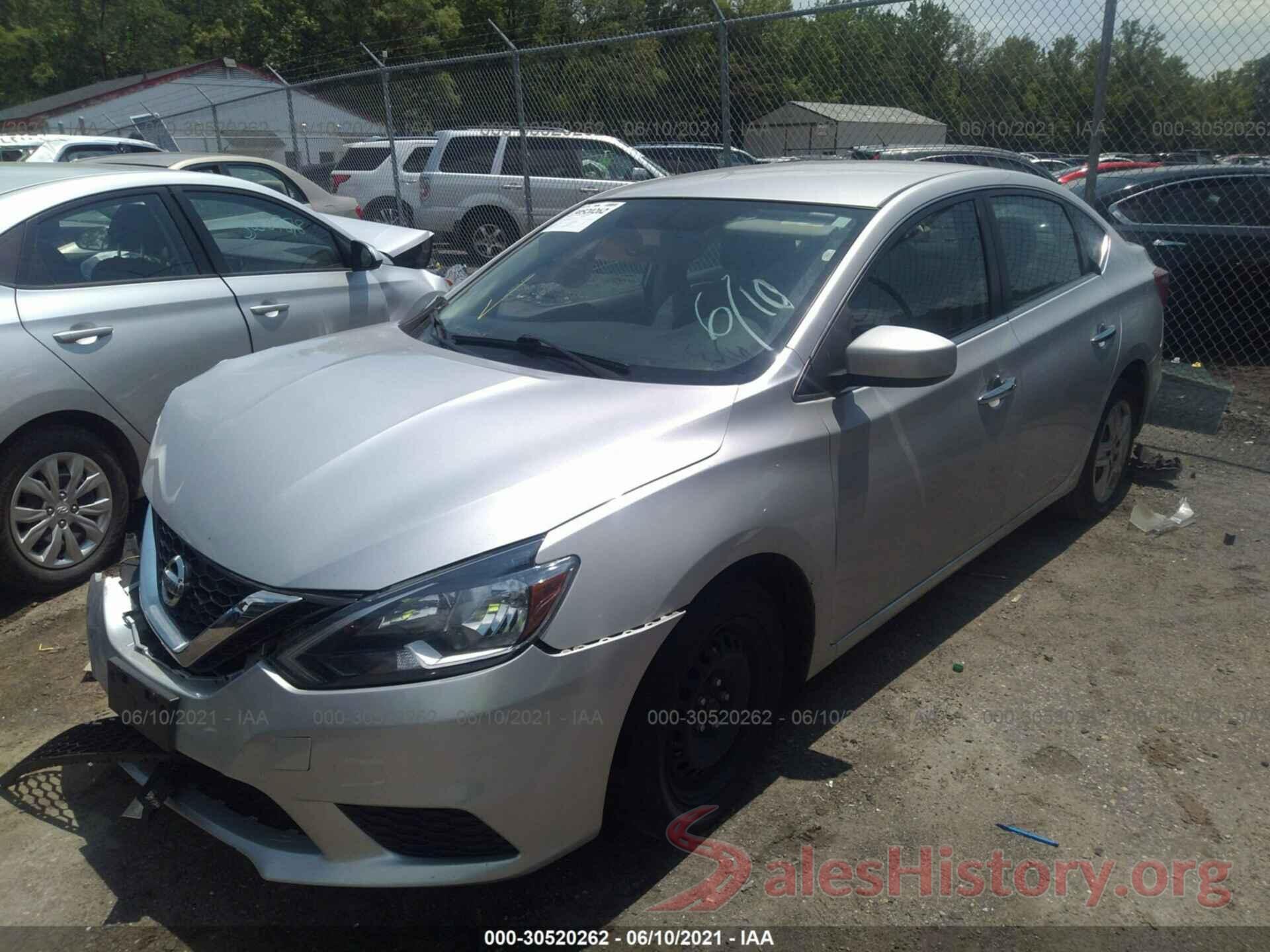 3N1AB7AP2HL636455 2017 NISSAN SENTRA