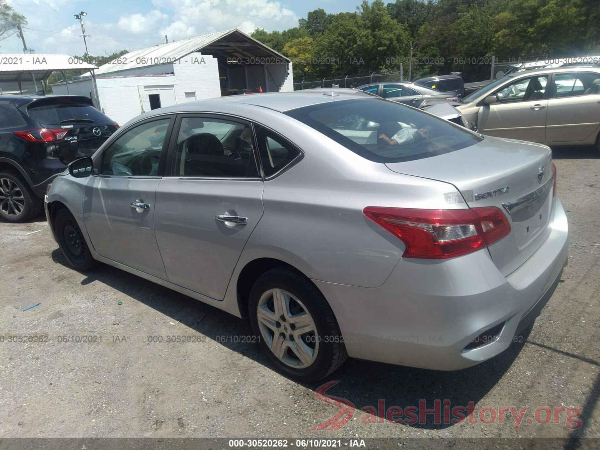 3N1AB7AP2HL636455 2017 NISSAN SENTRA