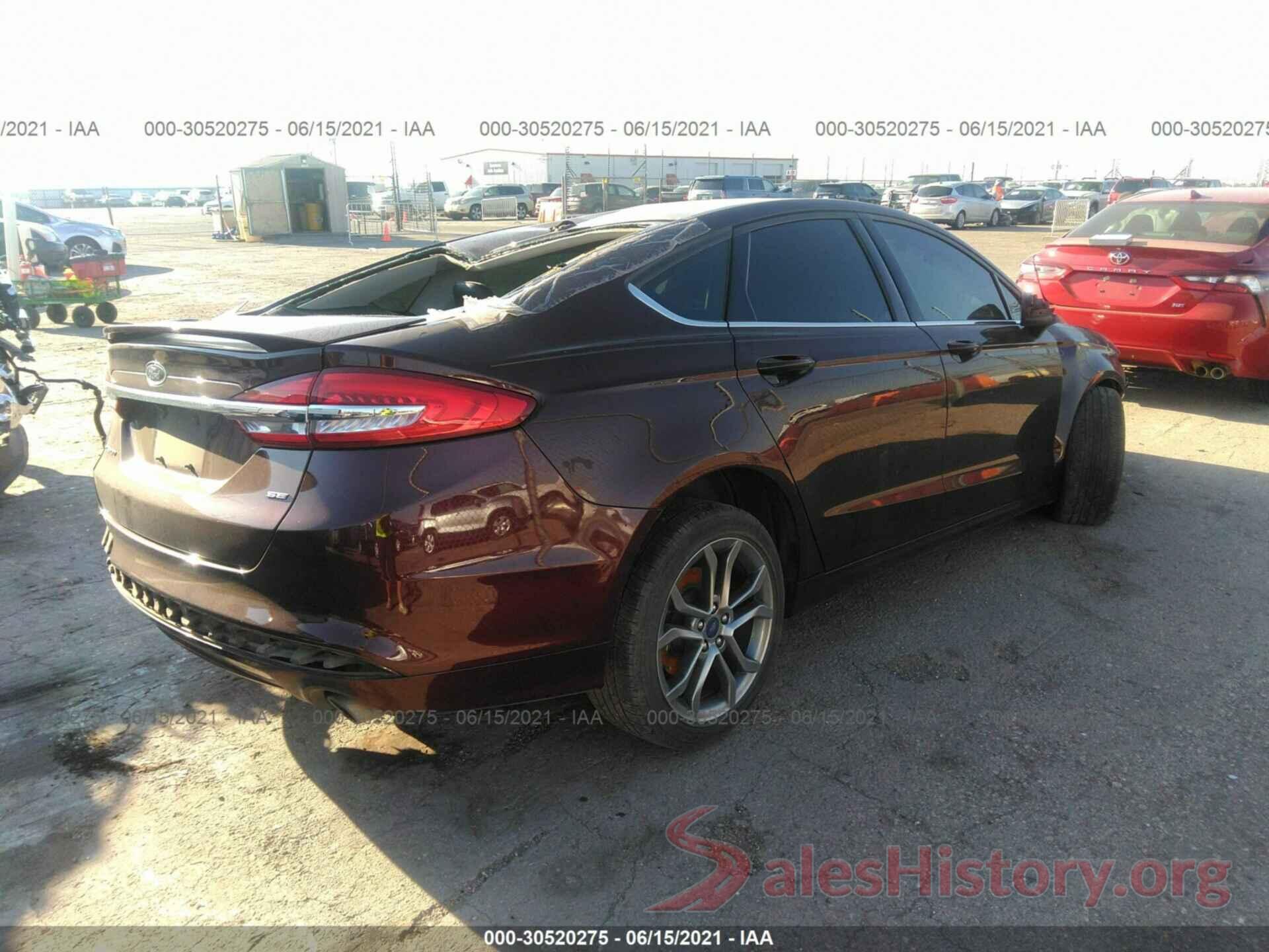 3FA6P0H76HR342674 2017 FORD FUSION