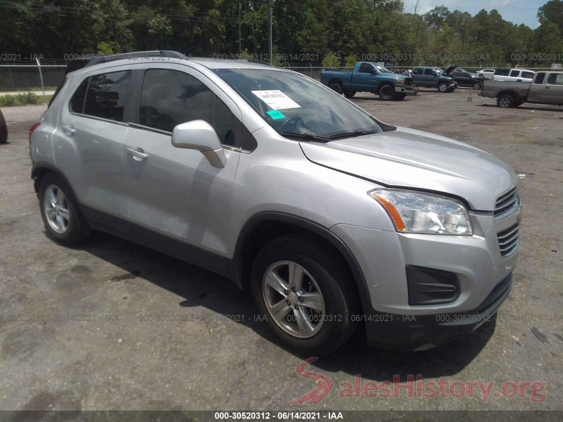 3GNCJLSB2GL253447 2016 CHEVROLET TRAX