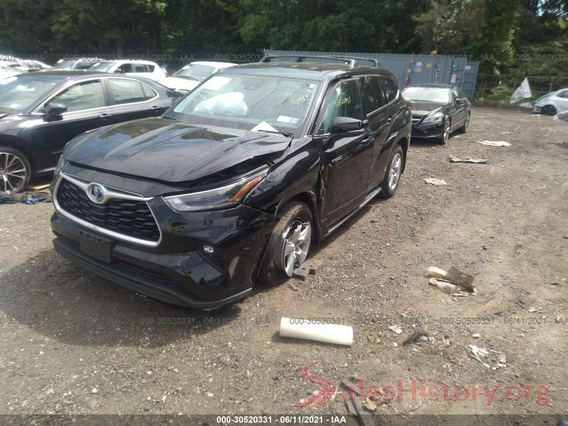 5TDBBRCH4MS522822 2021 TOYOTA HIGHLANDER