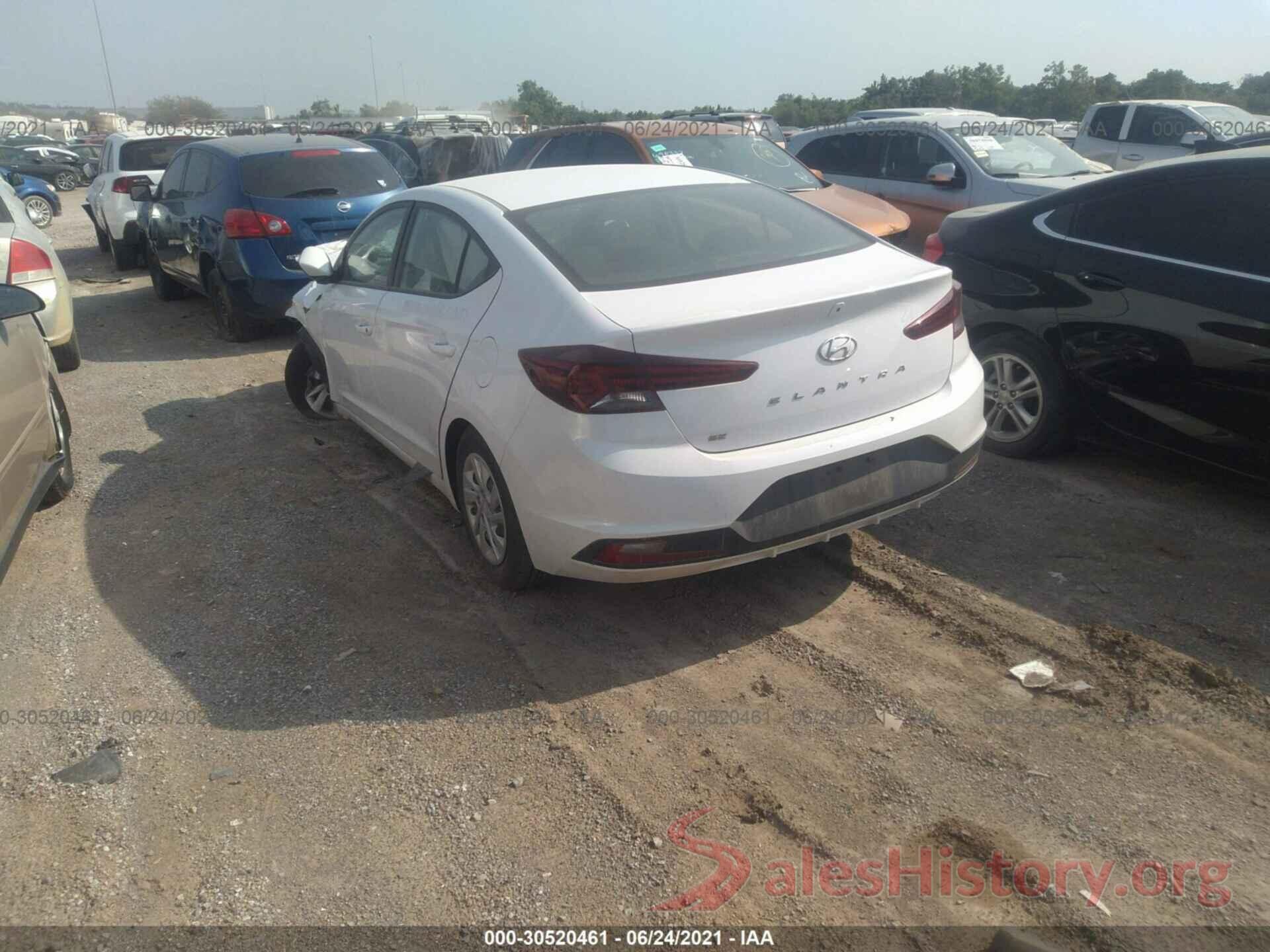 5NPD74LF6KH438516 2019 HYUNDAI ELANTRA