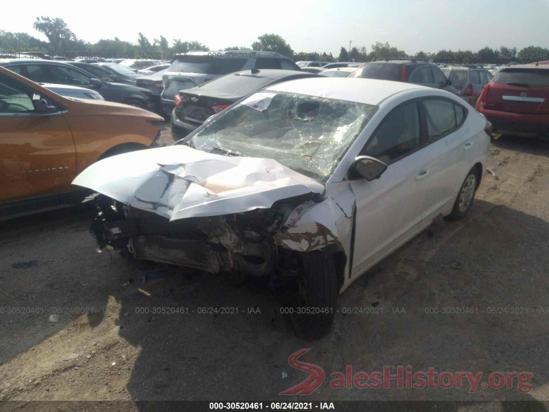 5NPD74LF6KH438516 2019 HYUNDAI ELANTRA