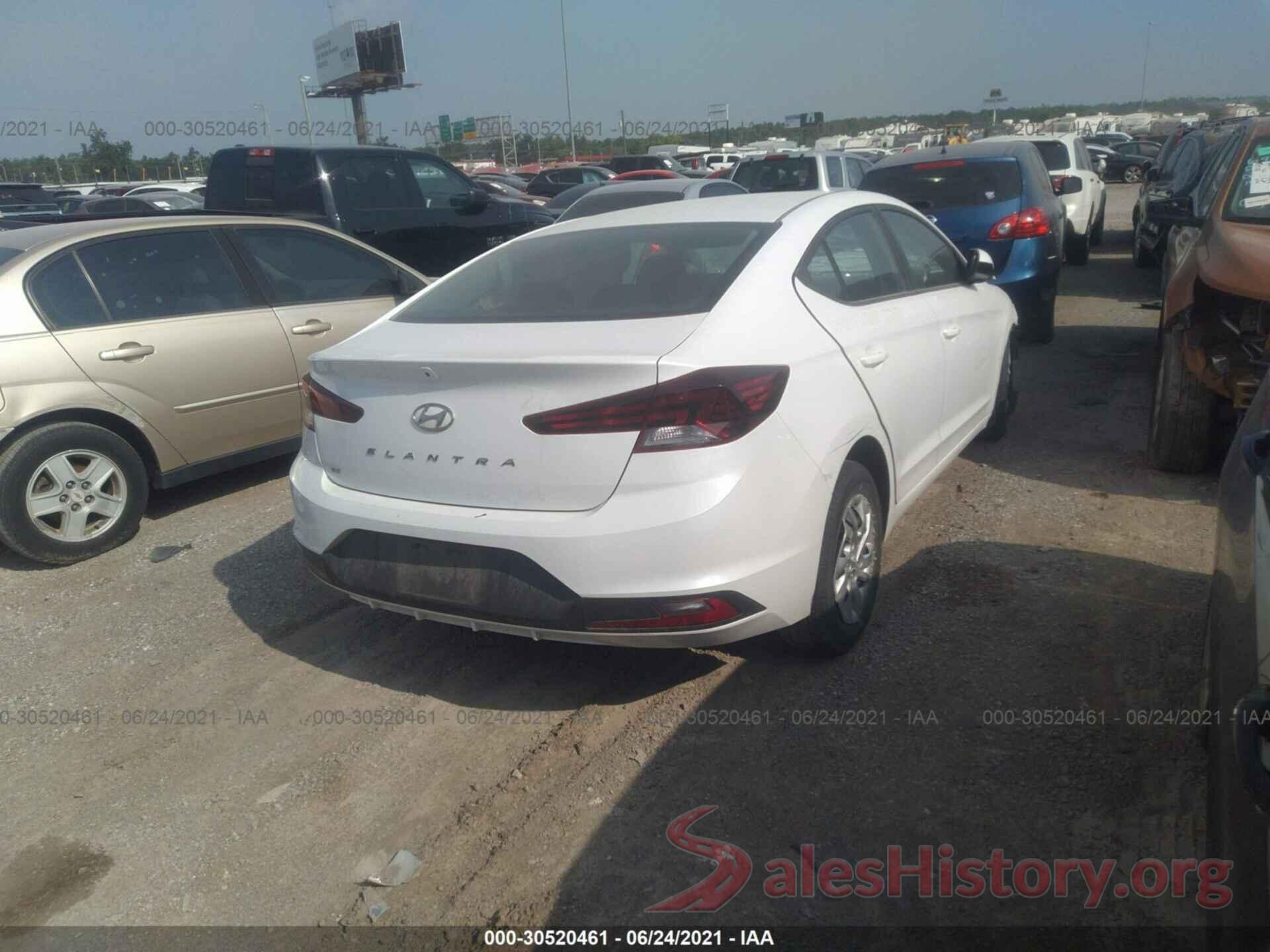 5NPD74LF6KH438516 2019 HYUNDAI ELANTRA