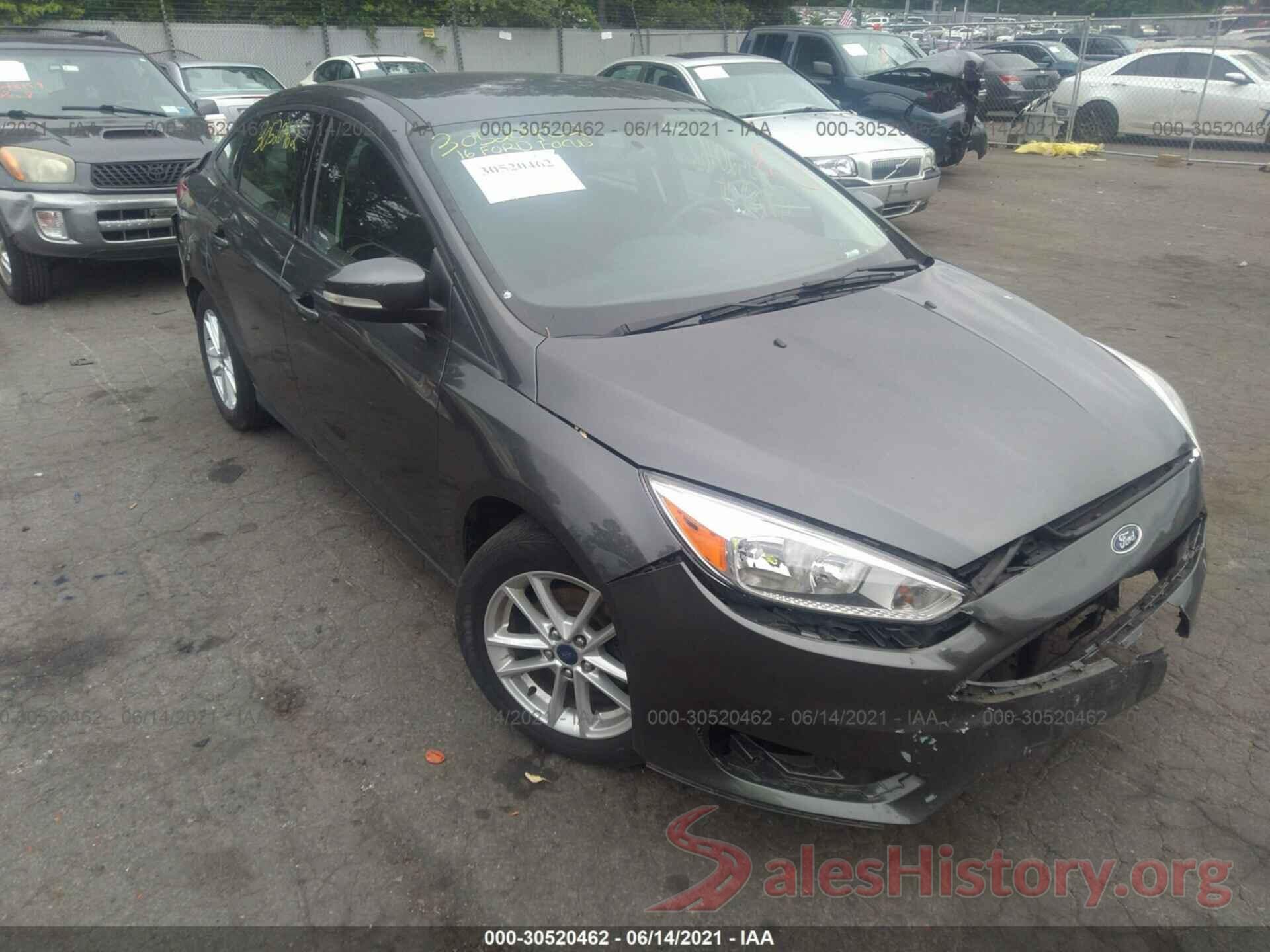 1FADP3F27GL389161 2016 FORD FOCUS