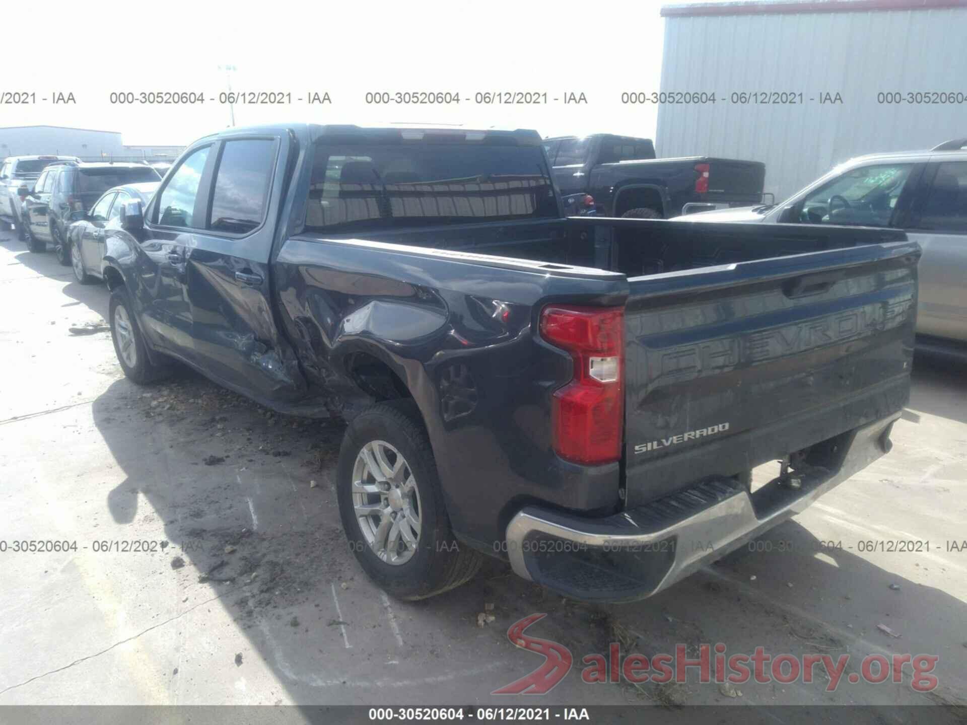 3GCPWCED1LG152833 2020 CHEVROLET SILVERADO 1500