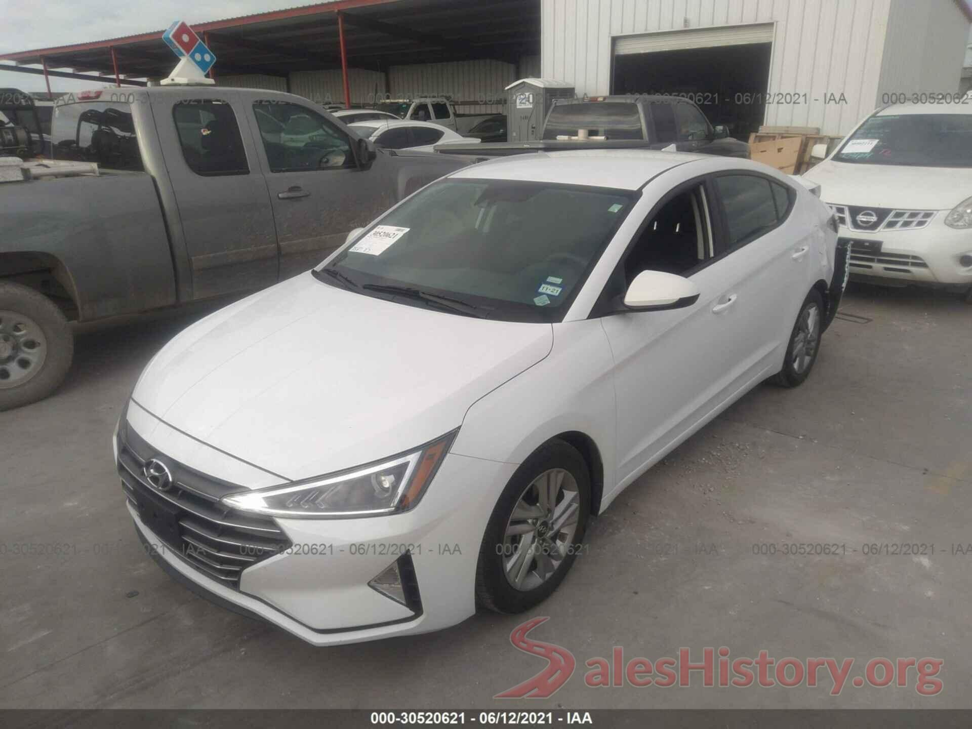 5NPD84LF5LH568592 2020 HYUNDAI ELANTRA