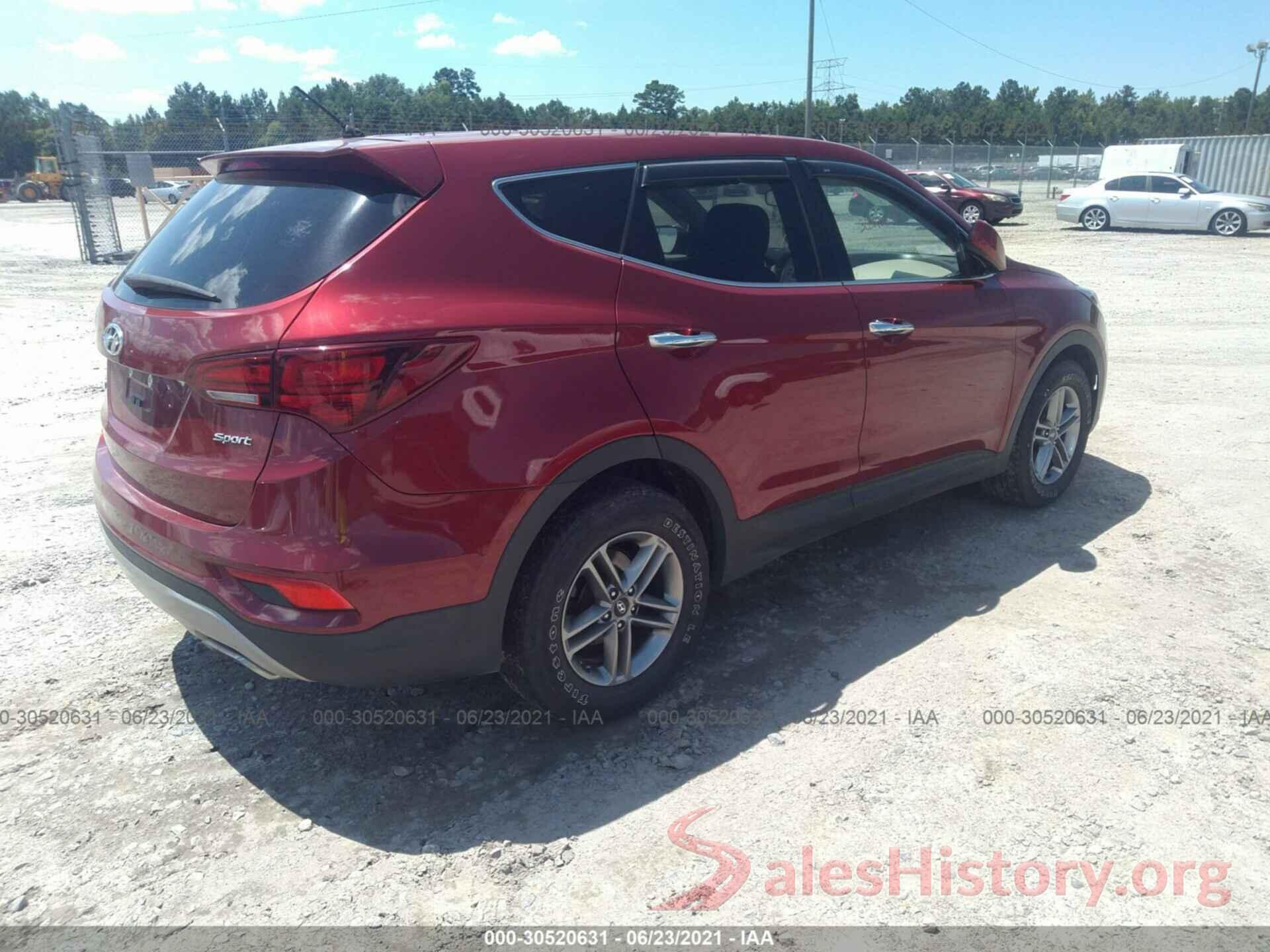 5XYZT3LB9JG540732 2018 HYUNDAI SANTA FE SPORT