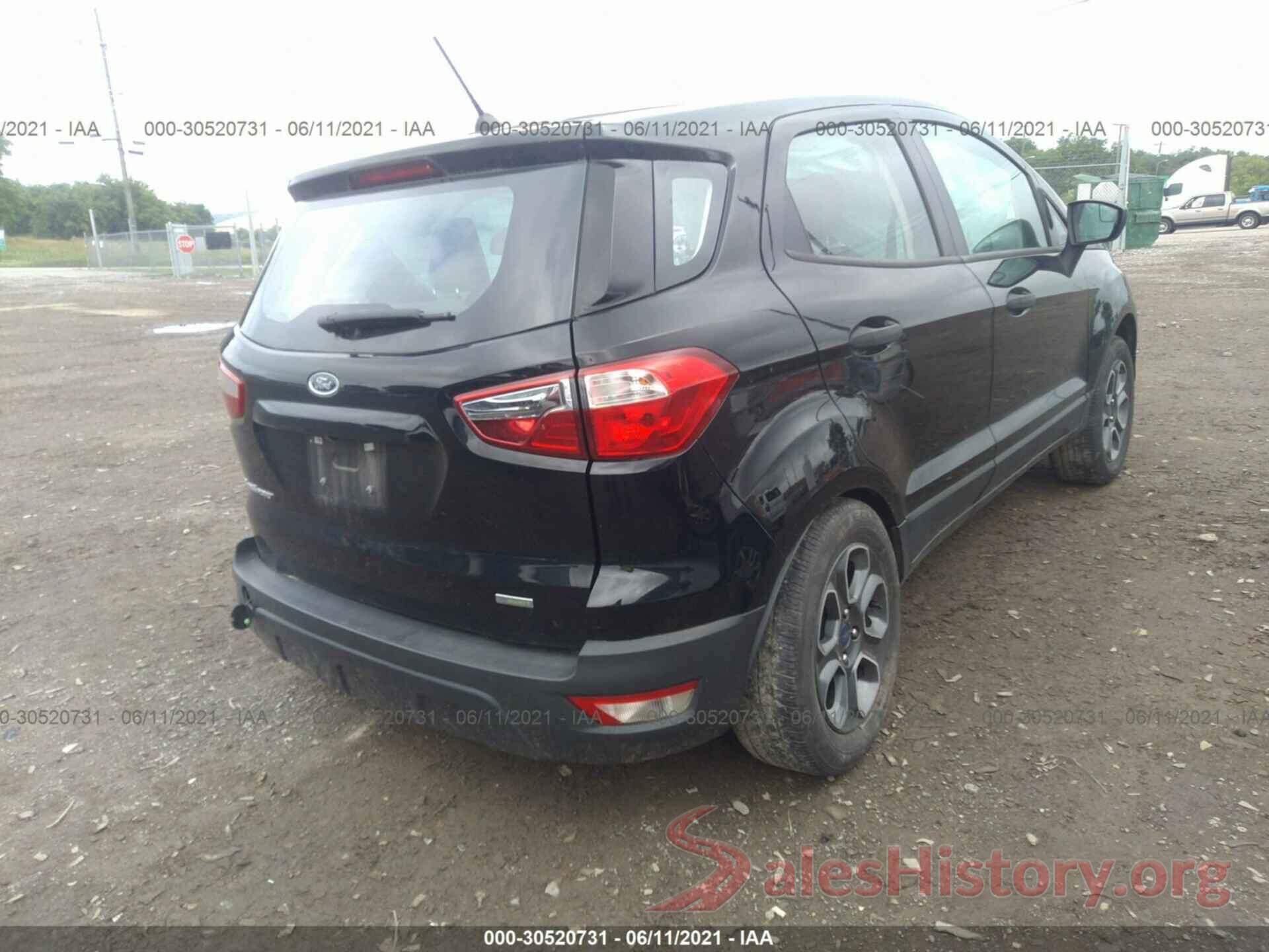 MAJ3S2FEXKC269572 2019 FORD ECOSPORT