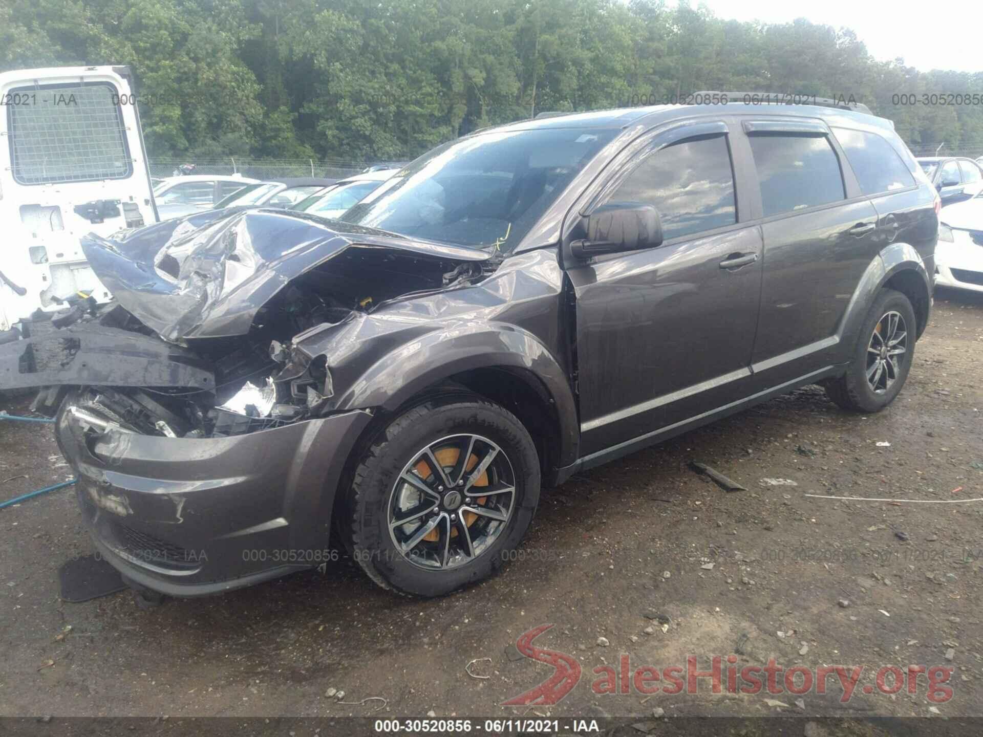 3C4PDCAB6JT208733 2018 DODGE JOURNEY