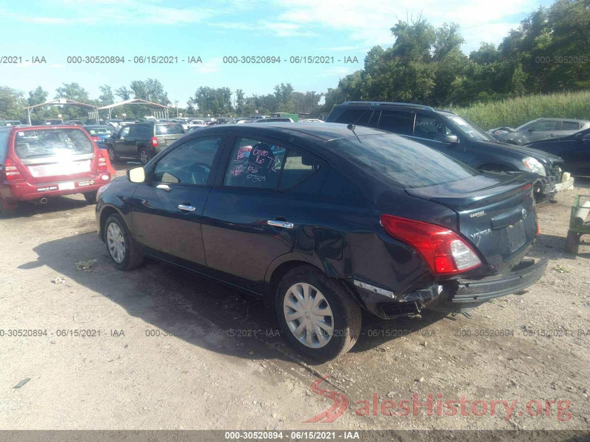 3N1CN7AP3GL904931 2016 NISSAN VERSA