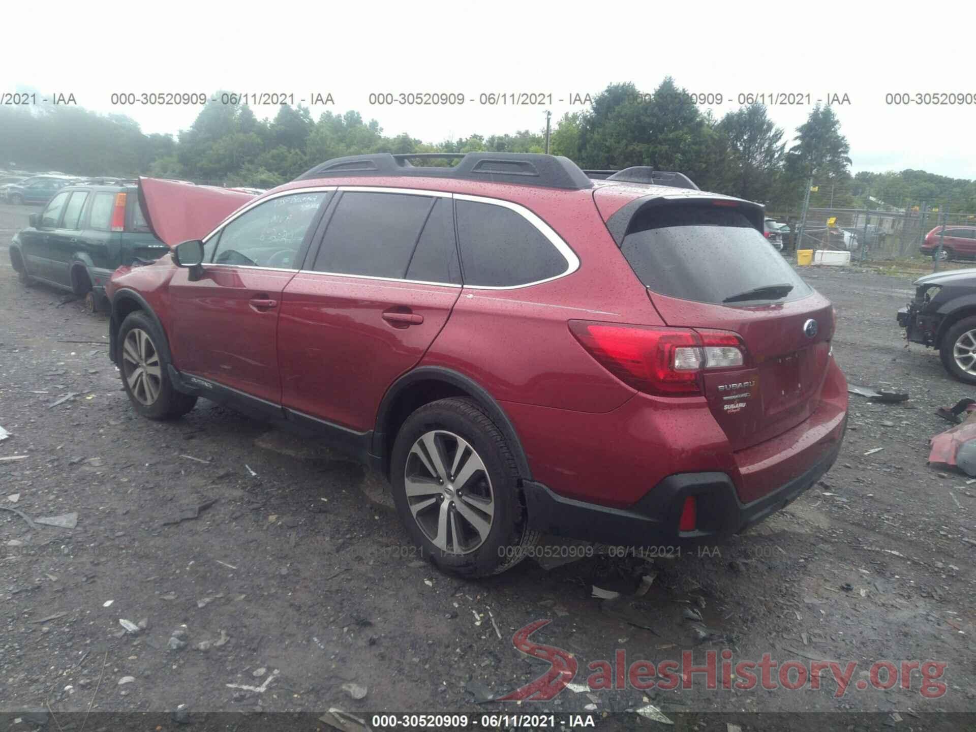 4S4BSAJC2K3258597 2019 SUBARU OUTBACK