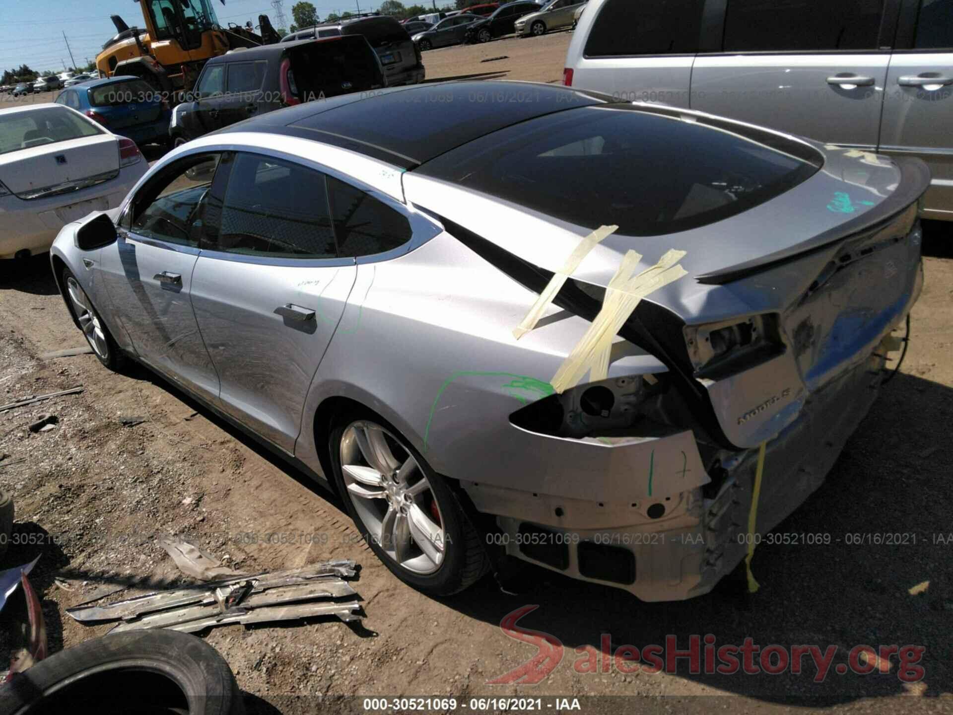 5YJSA1H20EFP62724 2014 TESLA MODEL S