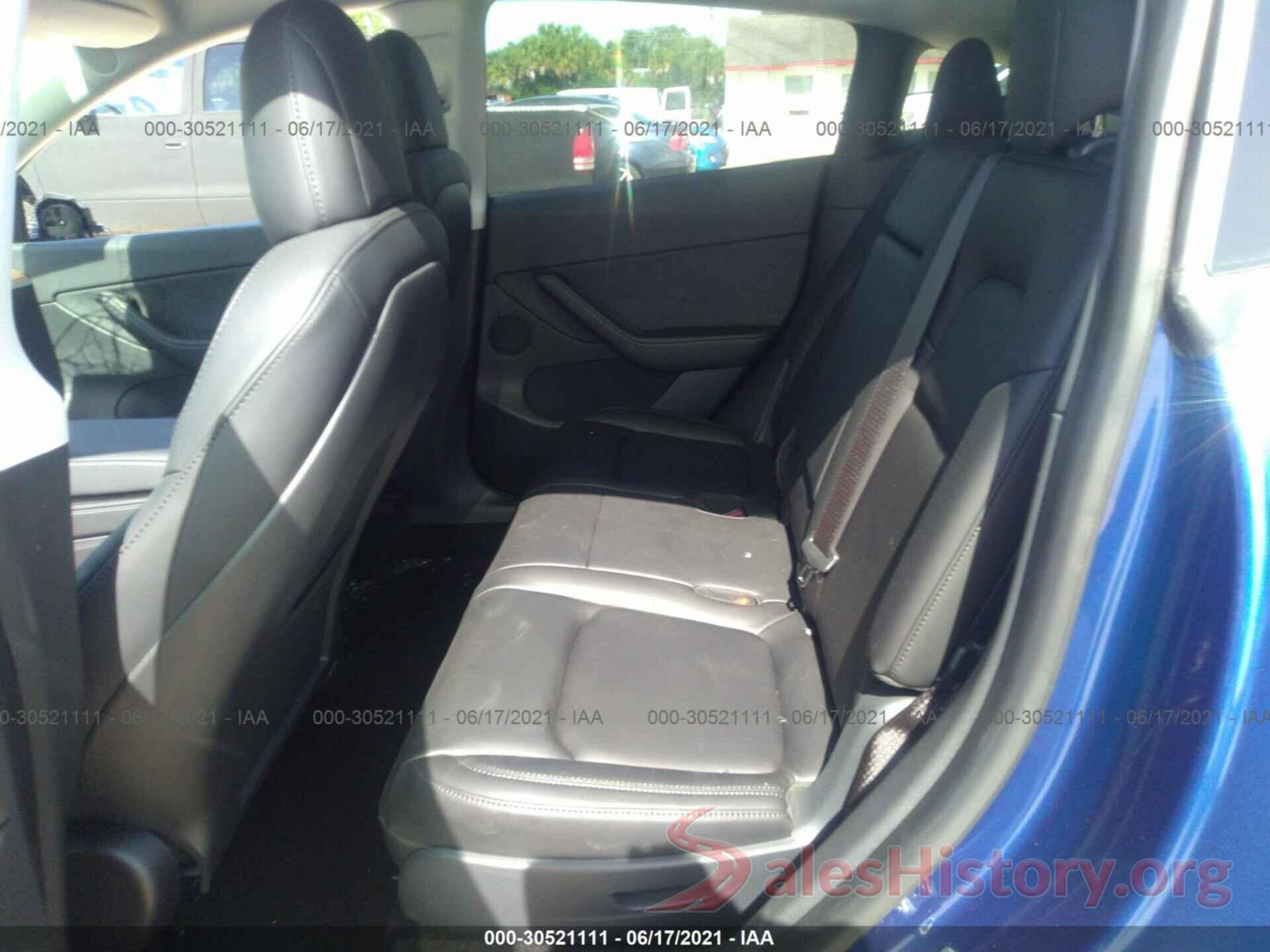 5YJYGAEE9MF134991 2021 TESLA MODEL Y