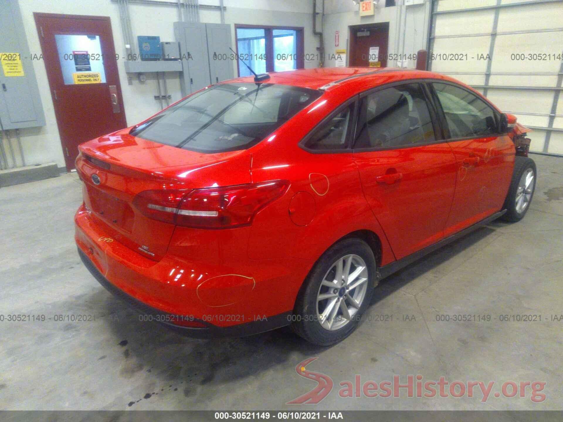 1FADP3F28GL293653 2016 FORD FOCUS