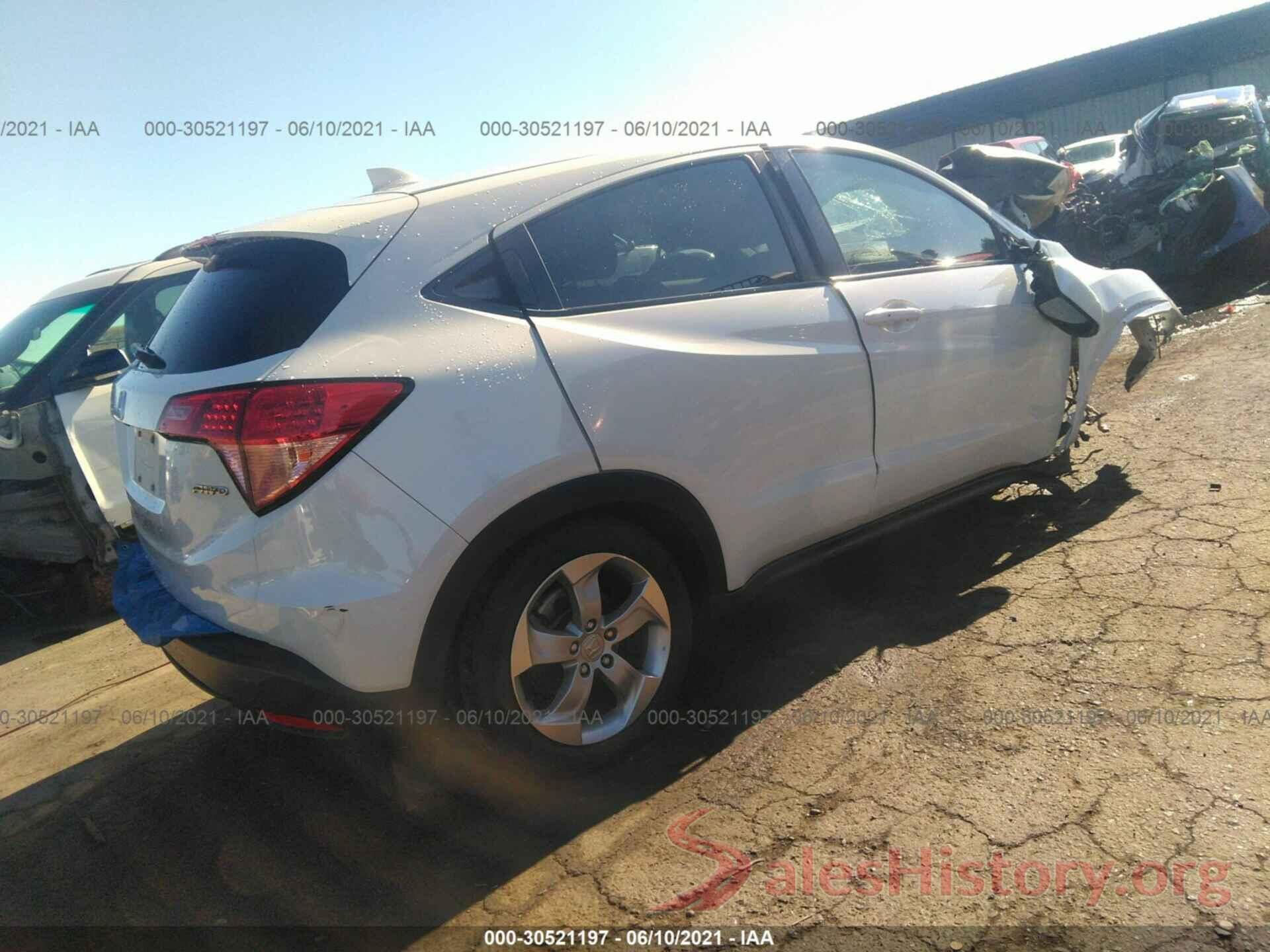 3CZRU6H57GM754660 2016 HONDA HR-V