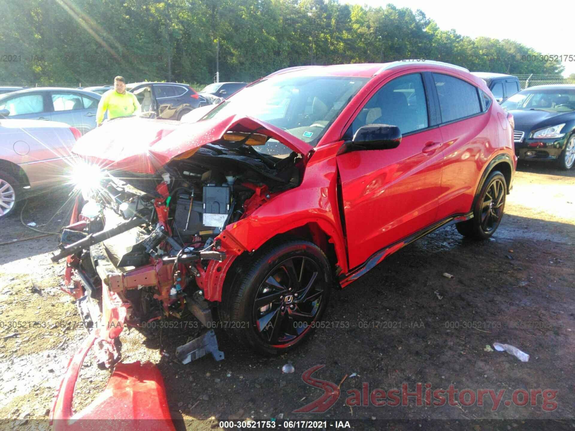 3CZRU6H13MM701821 2021 HONDA HR-V