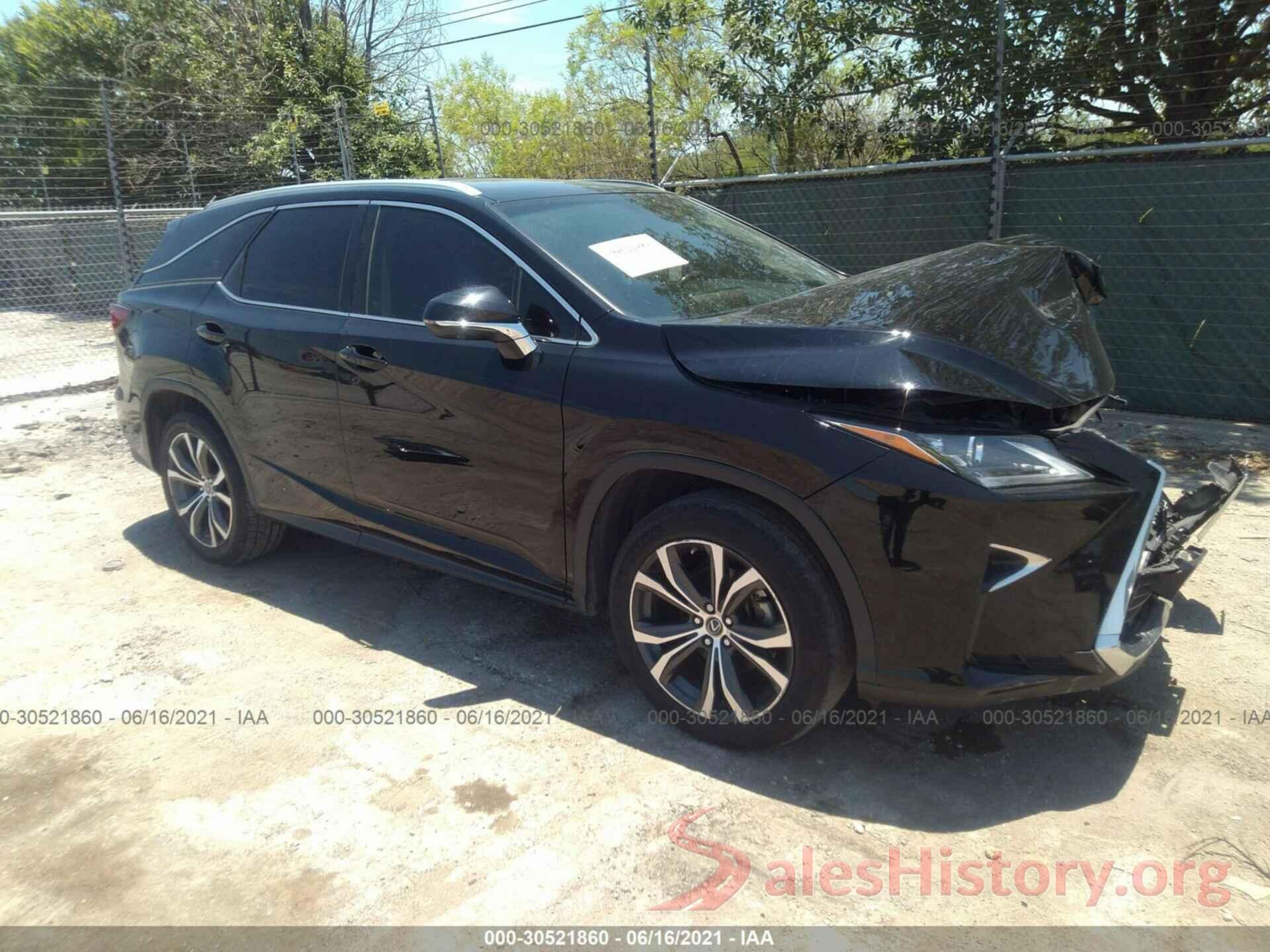 JTJGZKCA2K2011414 2019 LEXUS RX