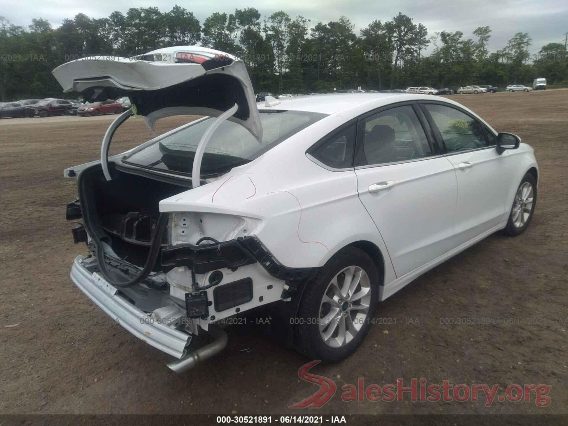 3FA6P0HD6LR101289 2020 FORD FUSION