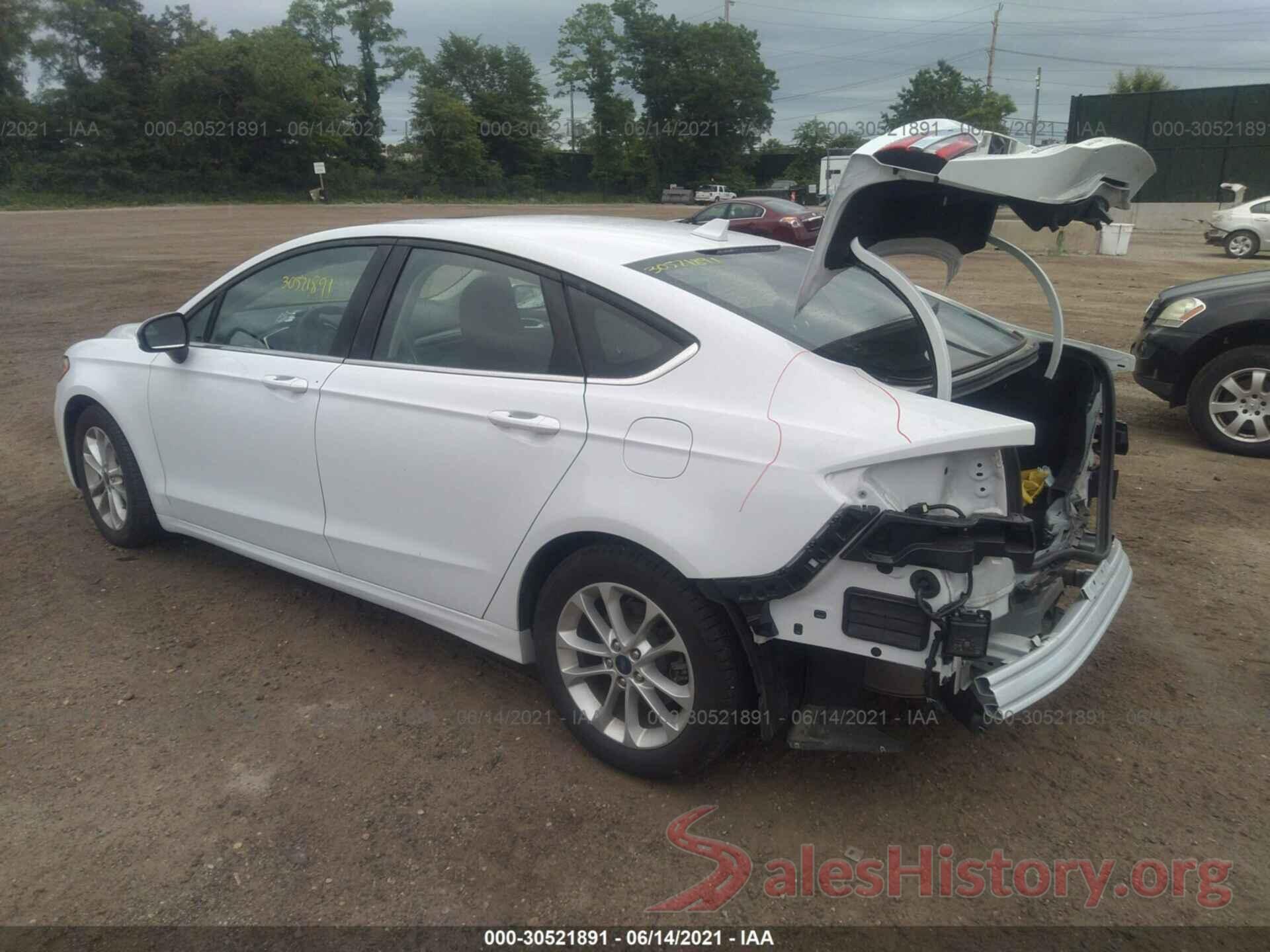 3FA6P0HD6LR101289 2020 FORD FUSION