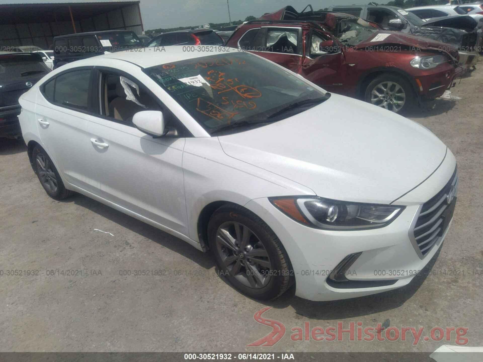 5NPD84LF4HH066342 2017 HYUNDAI ELANTRA