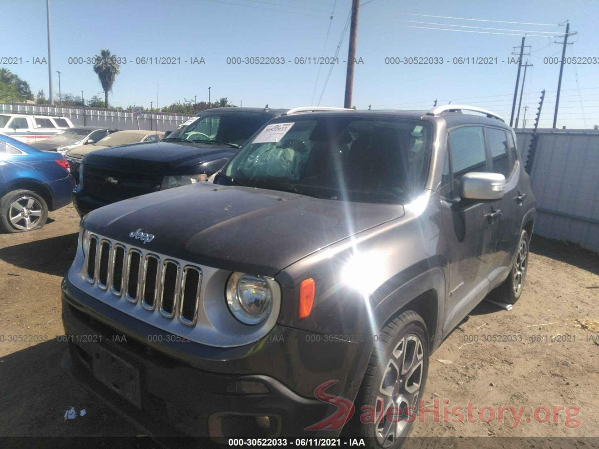 ZACCJADT7GPD01597 2016 JEEP RENEGADE