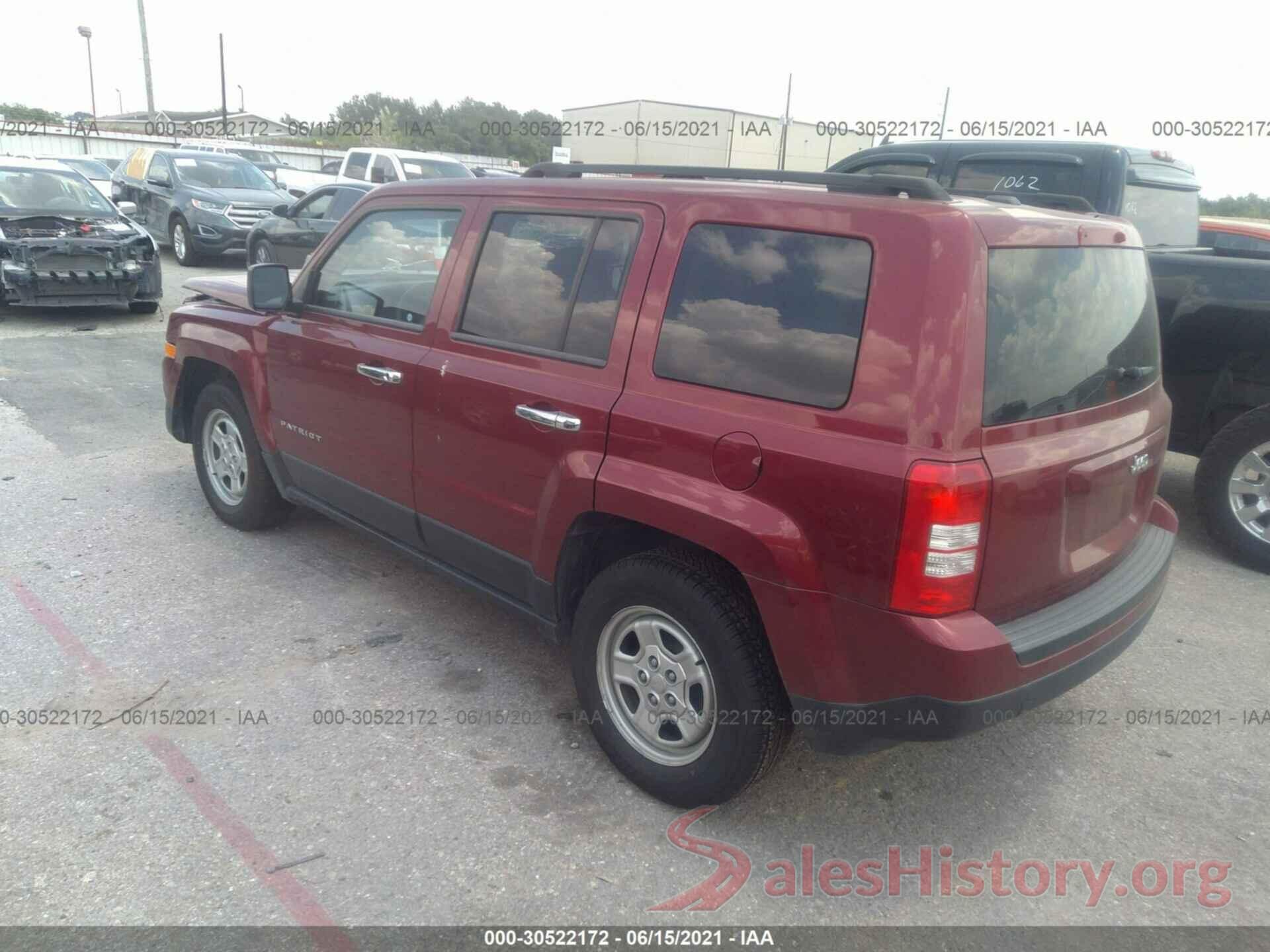 1C4NJPBA0GD762068 2016 JEEP PATRIOT