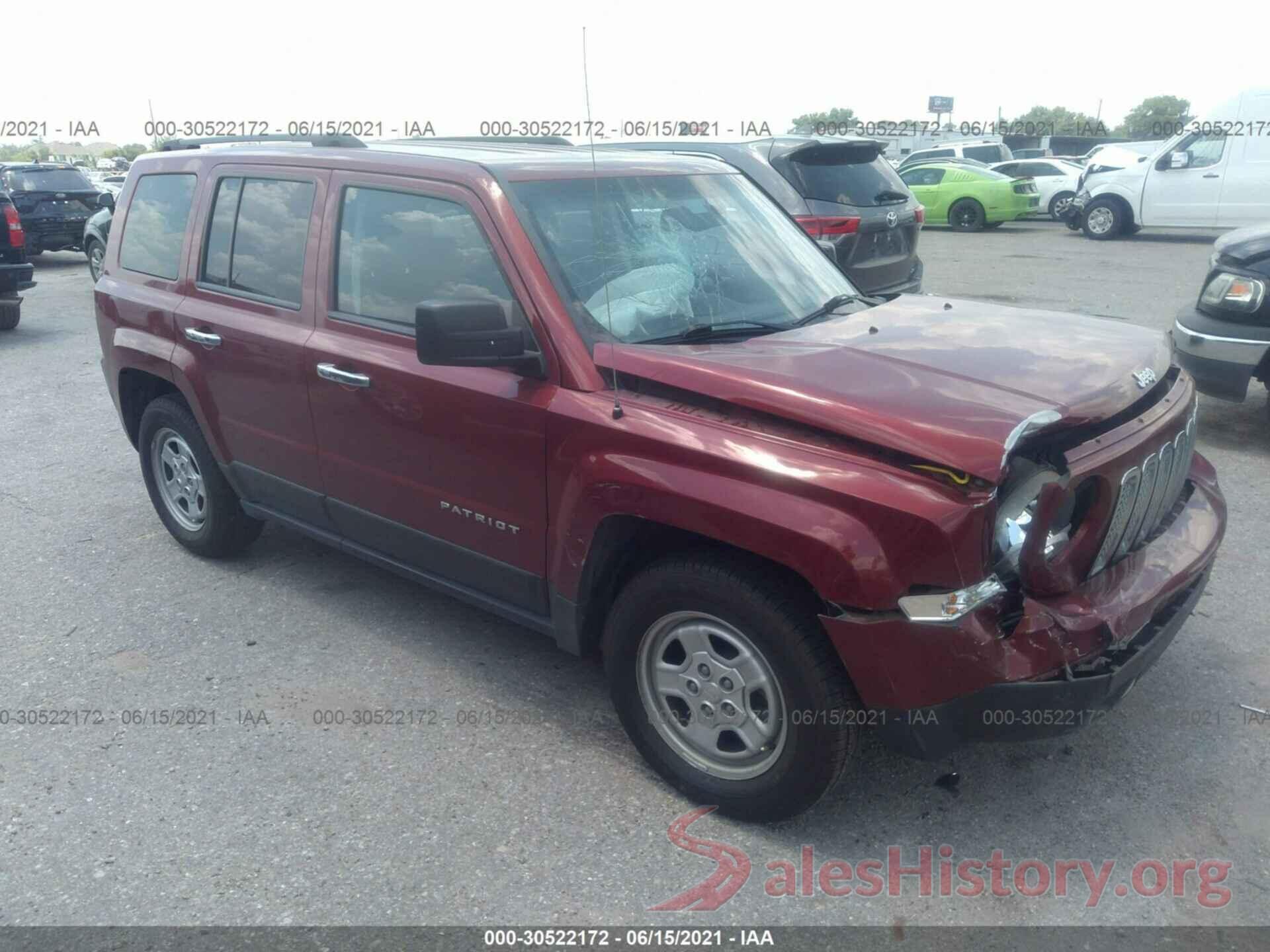 1C4NJPBA0GD762068 2016 JEEP PATRIOT