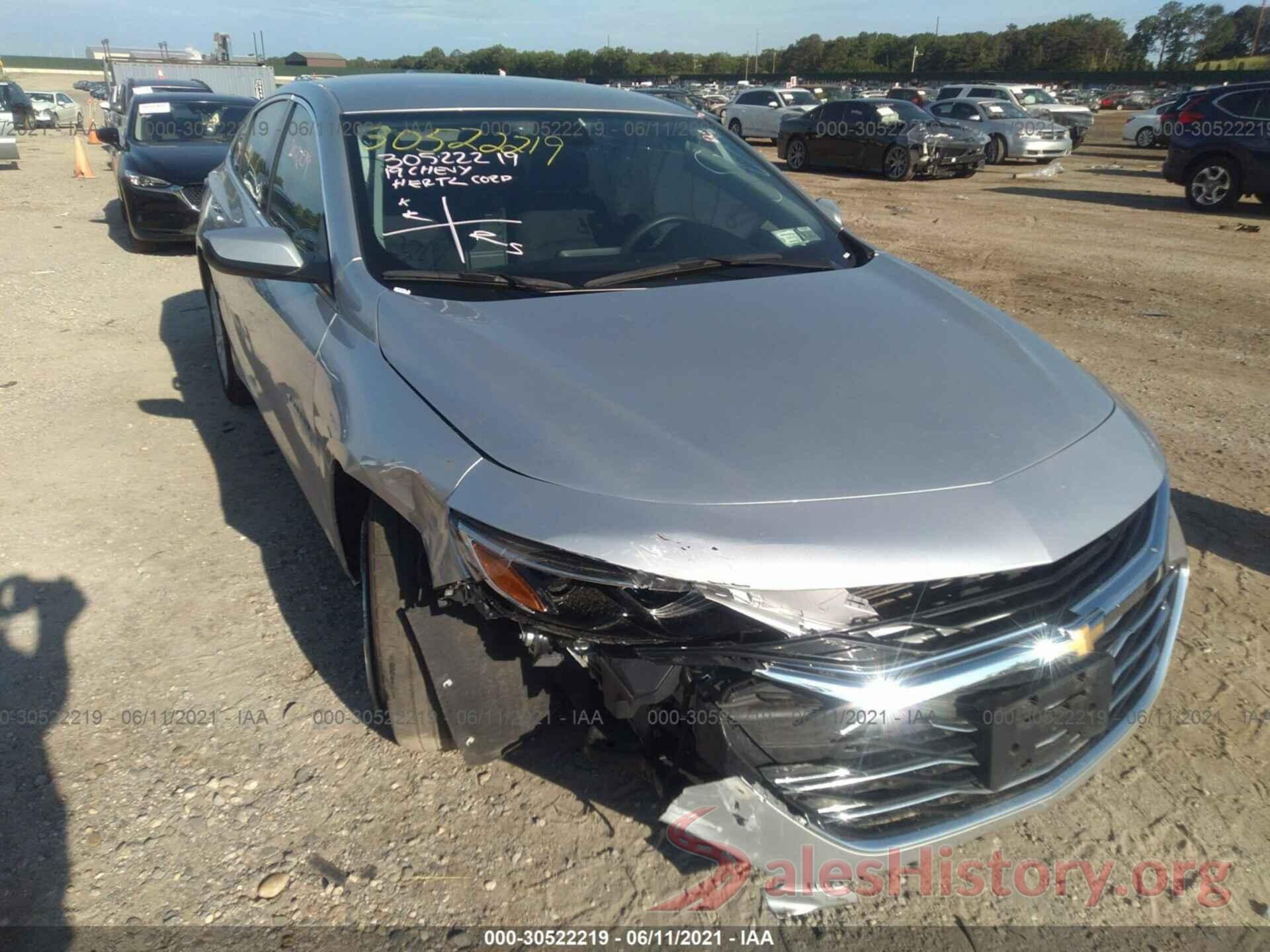 1G1ZD5ST2KF169414 2019 CHEVROLET MALIBU