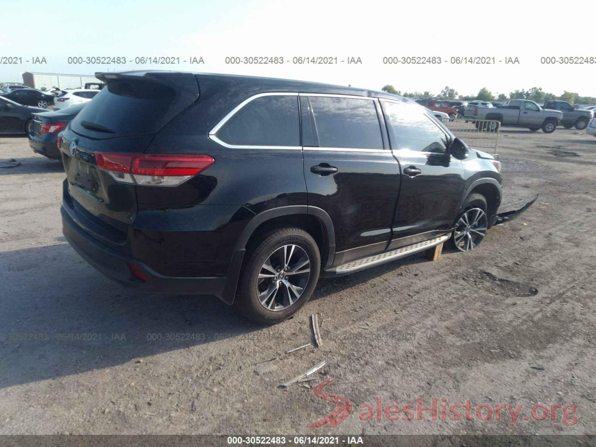 5TDZARFH9KS058310 2019 TOYOTA HIGHLANDER