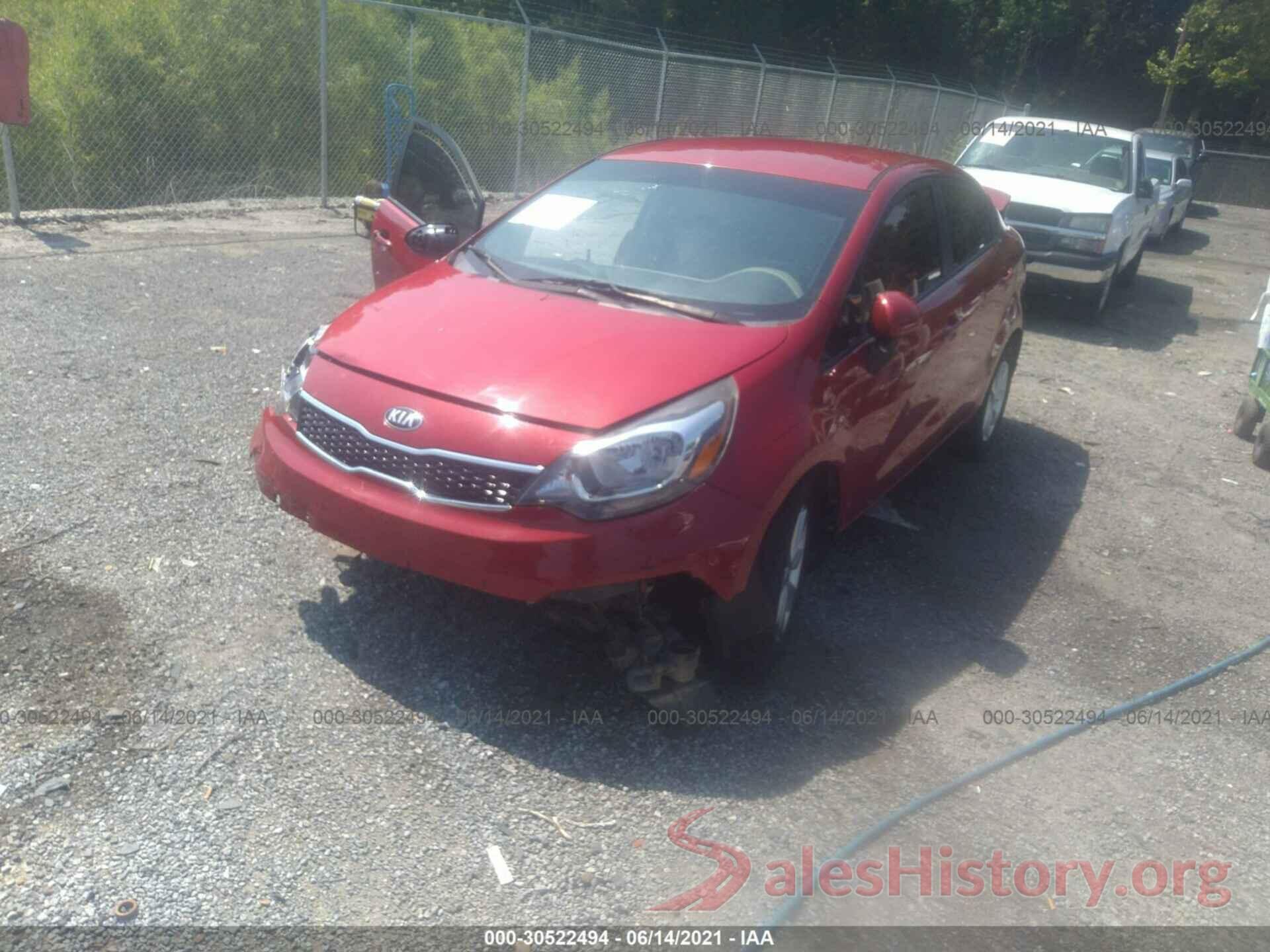 KNADN4A31G6633713 2016 KIA RIO