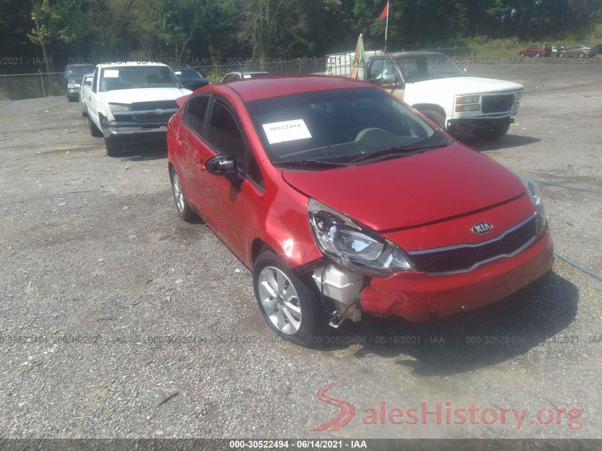 KNADN4A31G6633713 2016 KIA RIO