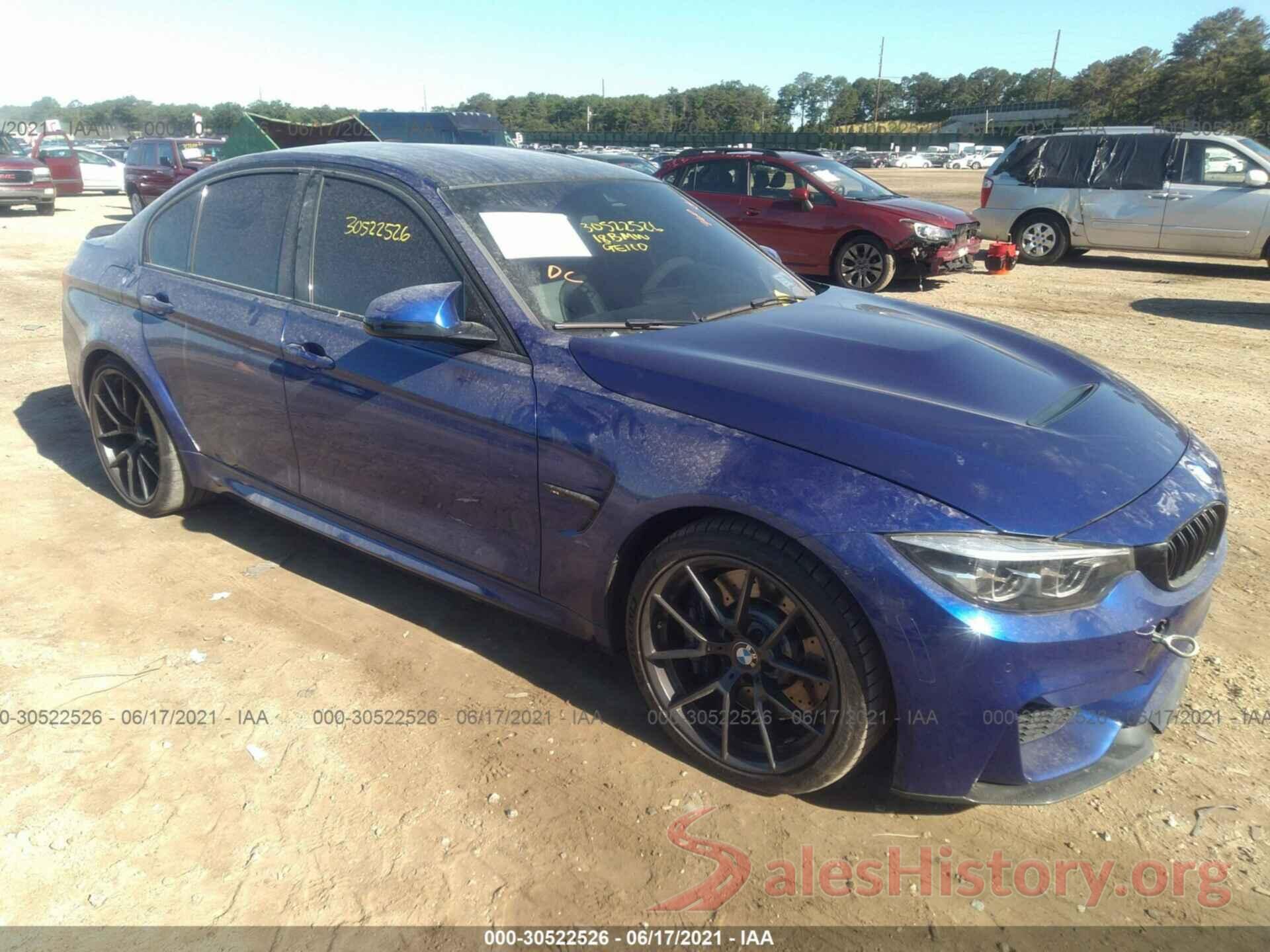 WBS8M9C52J5L71810 2018 BMW M3