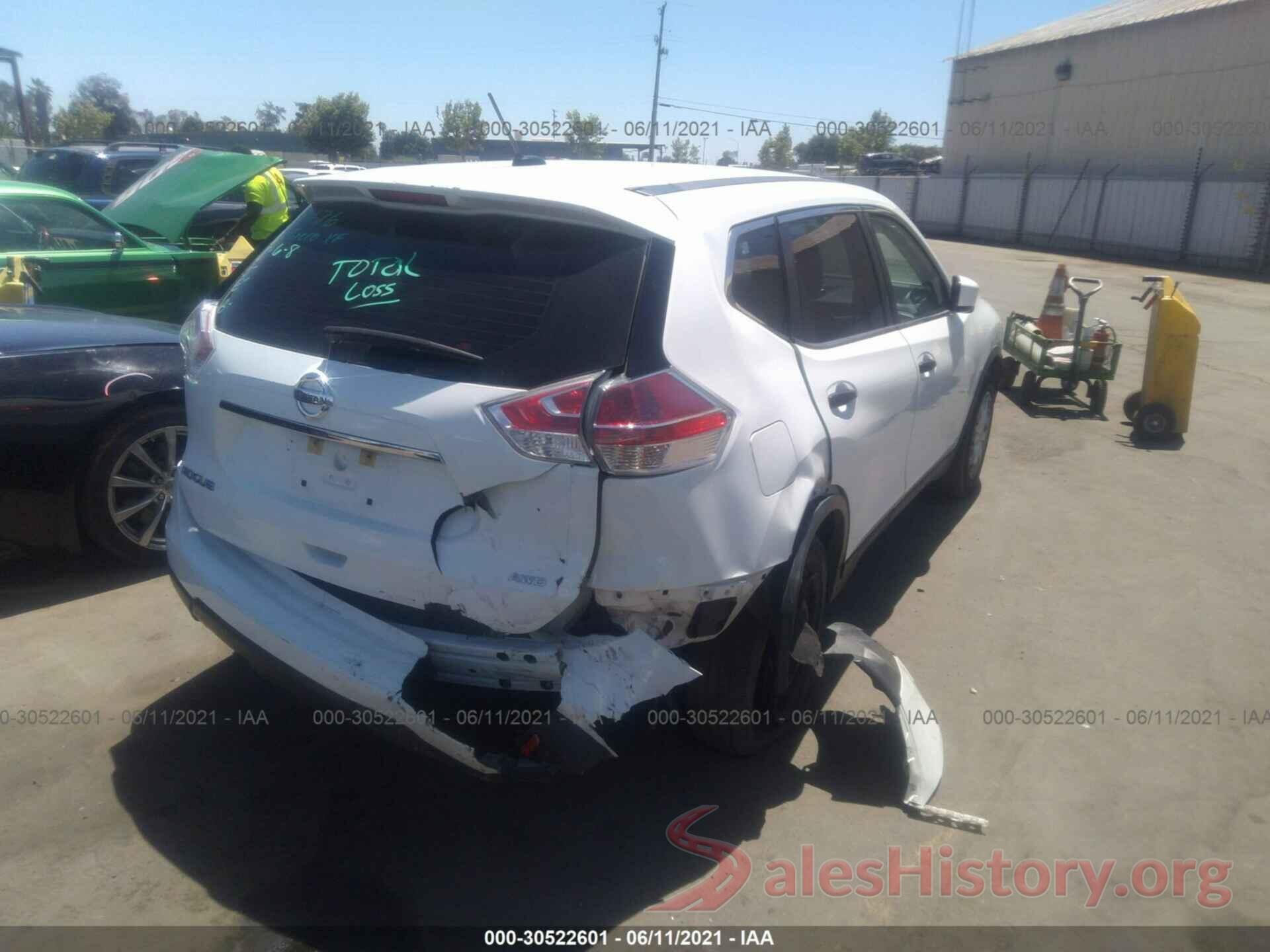 KNMAT2MV0GP669951 2016 NISSAN ROGUE