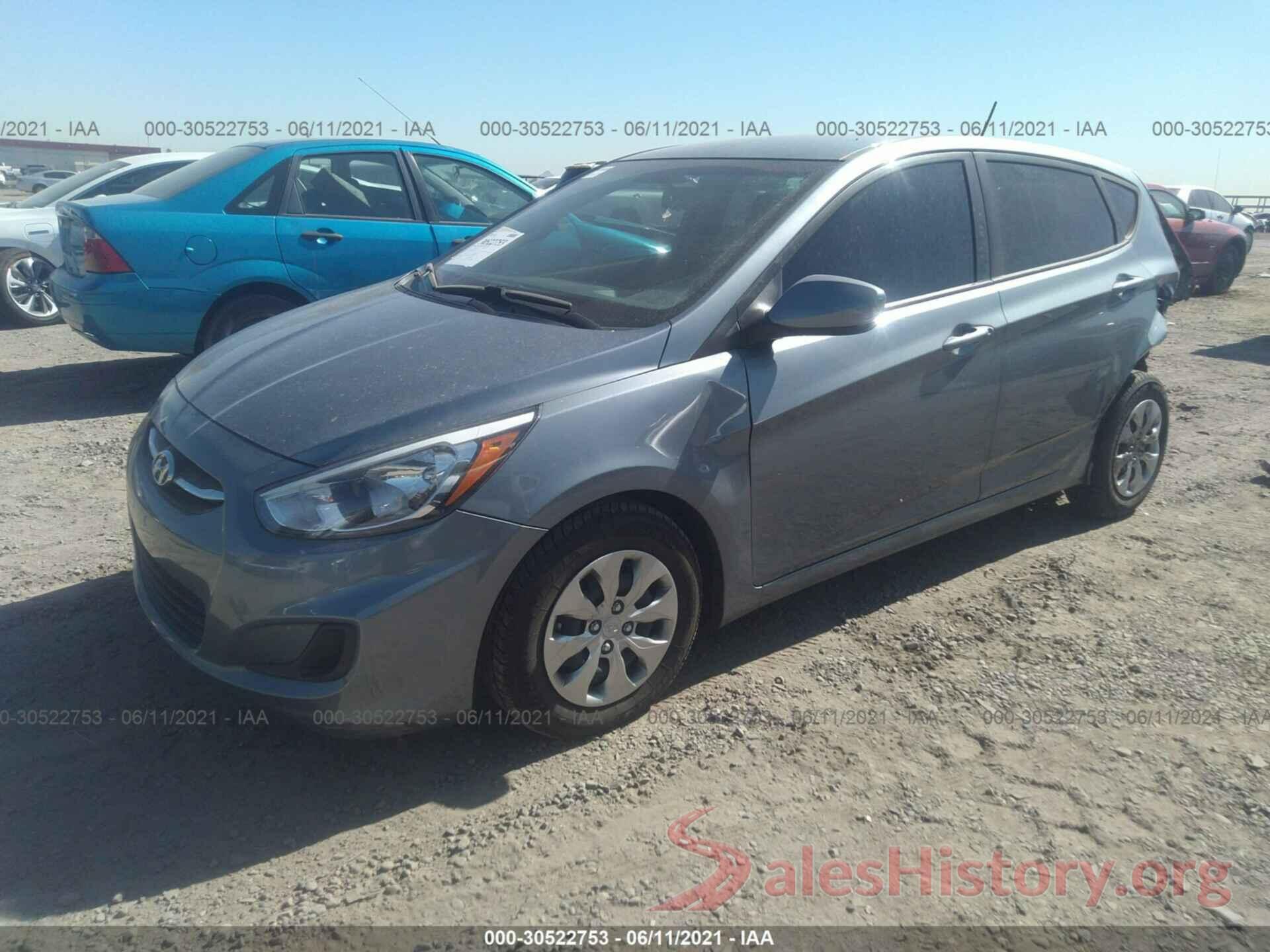 KMHCT5AE3HU354106 2017 HYUNDAI ACCENT