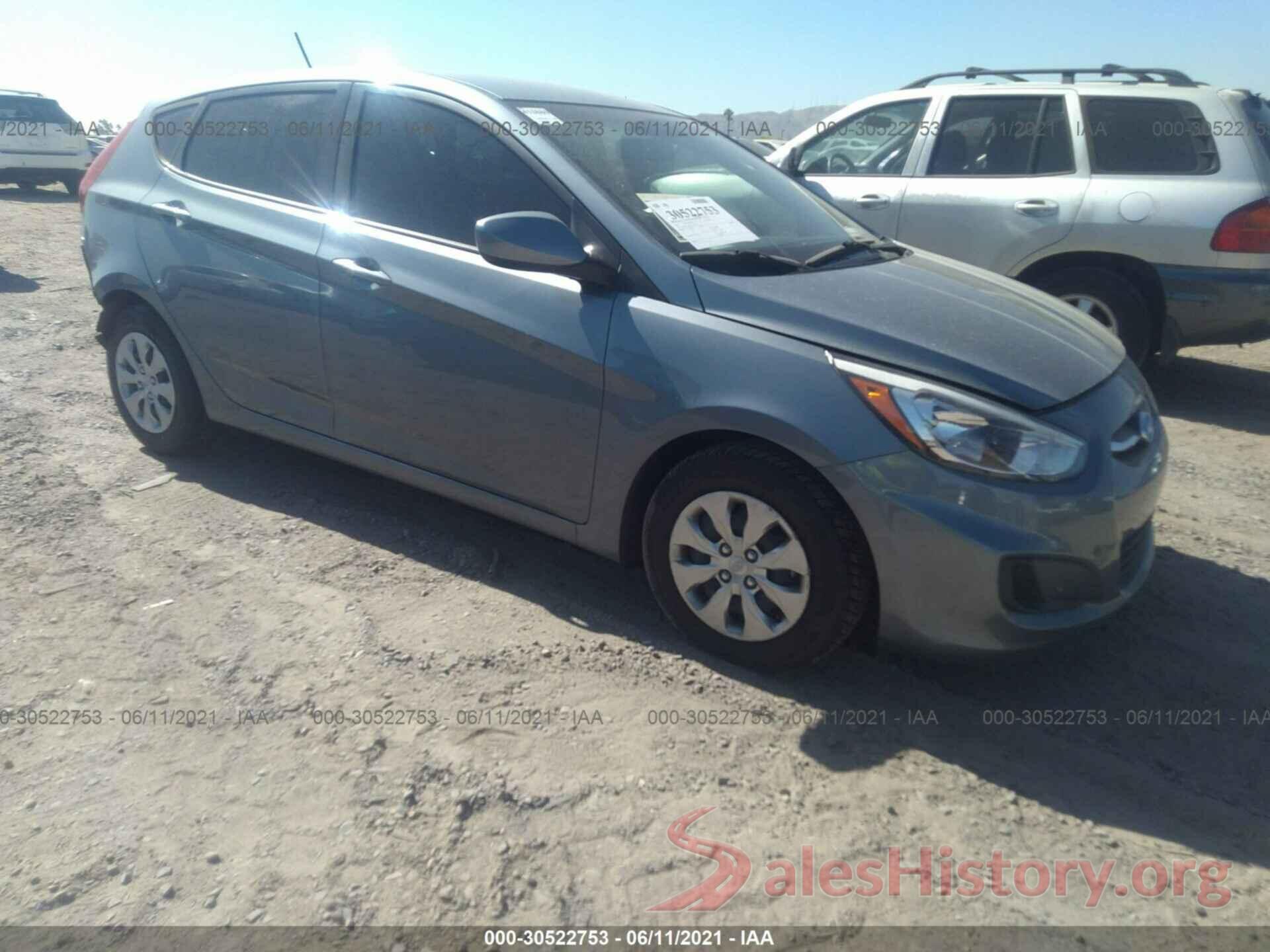 KMHCT5AE3HU354106 2017 HYUNDAI ACCENT