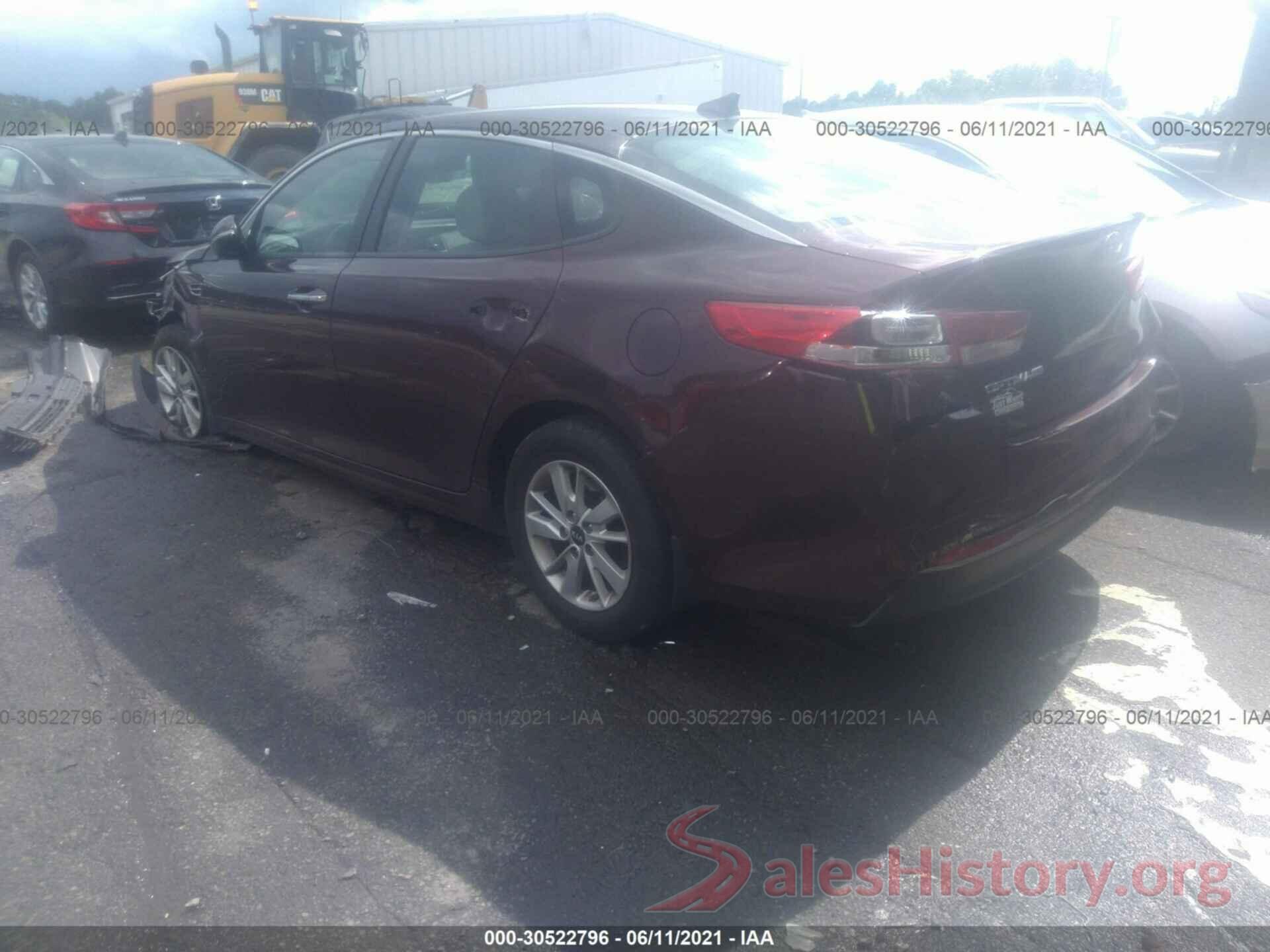 5XXGT4L33GG116448 2016 KIA OPTIMA